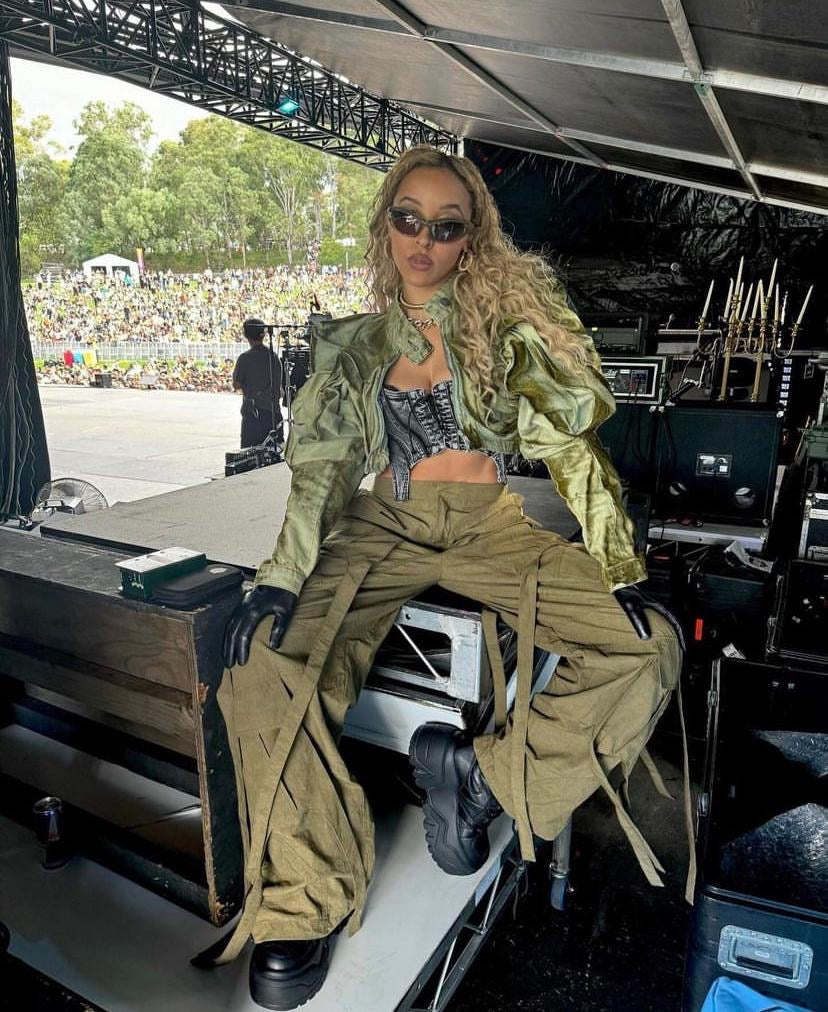 Tinashe wearing Byblos SS24 ParaShoot Cargo
