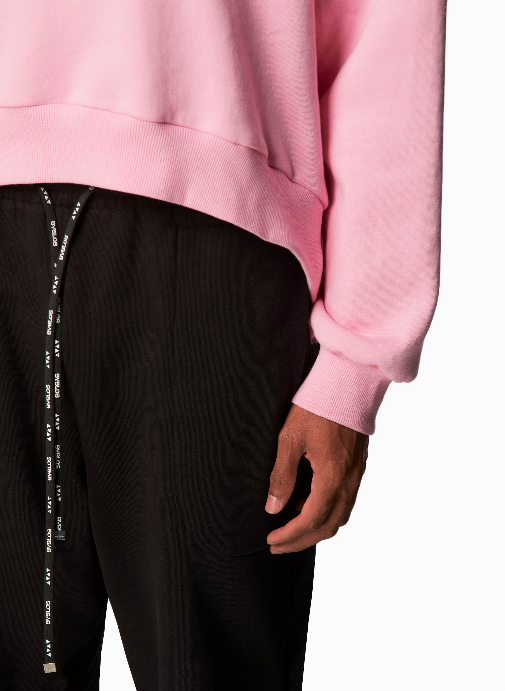 IRIDESCENT LOGO CROP JUMPER