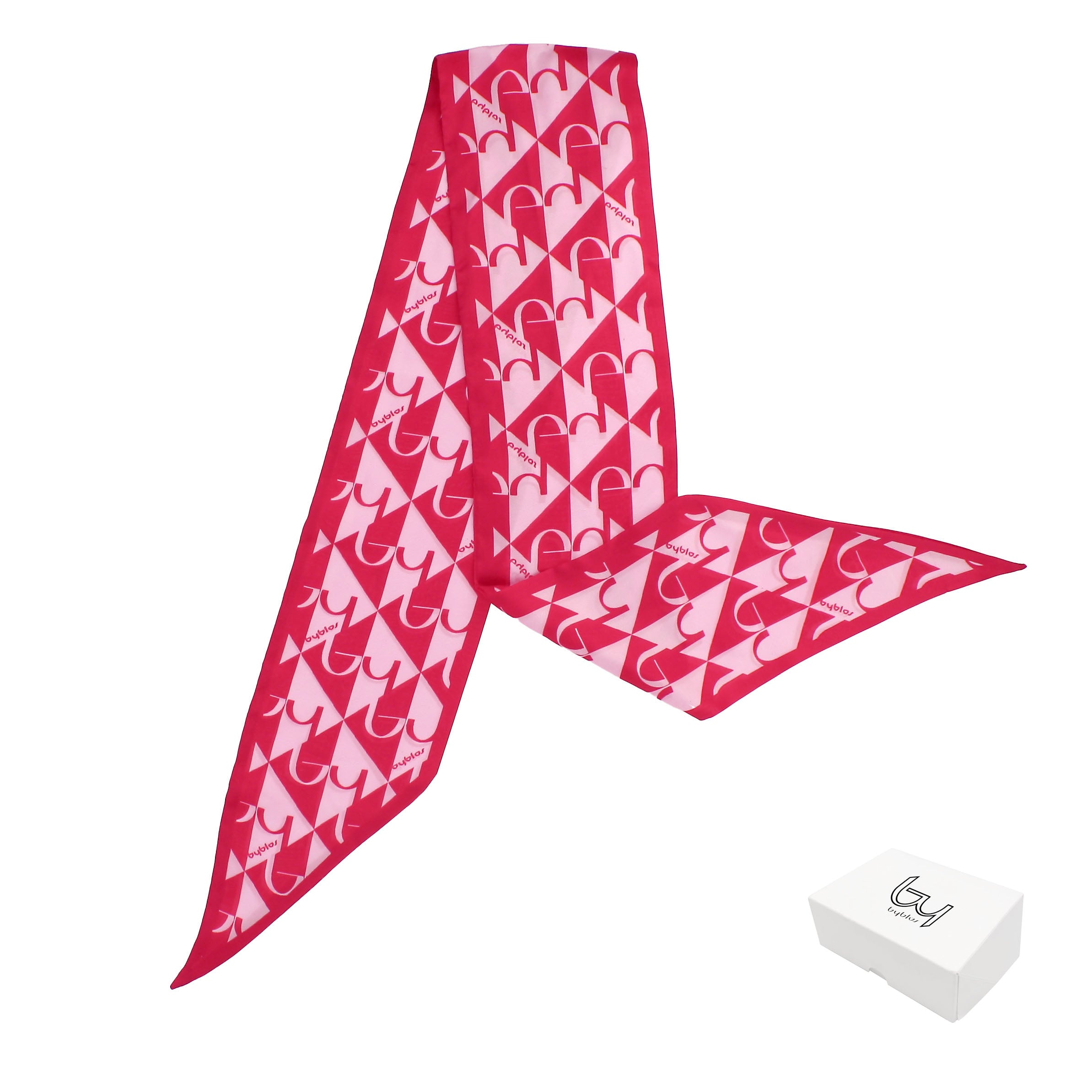 Mini foulard stampa triangolo