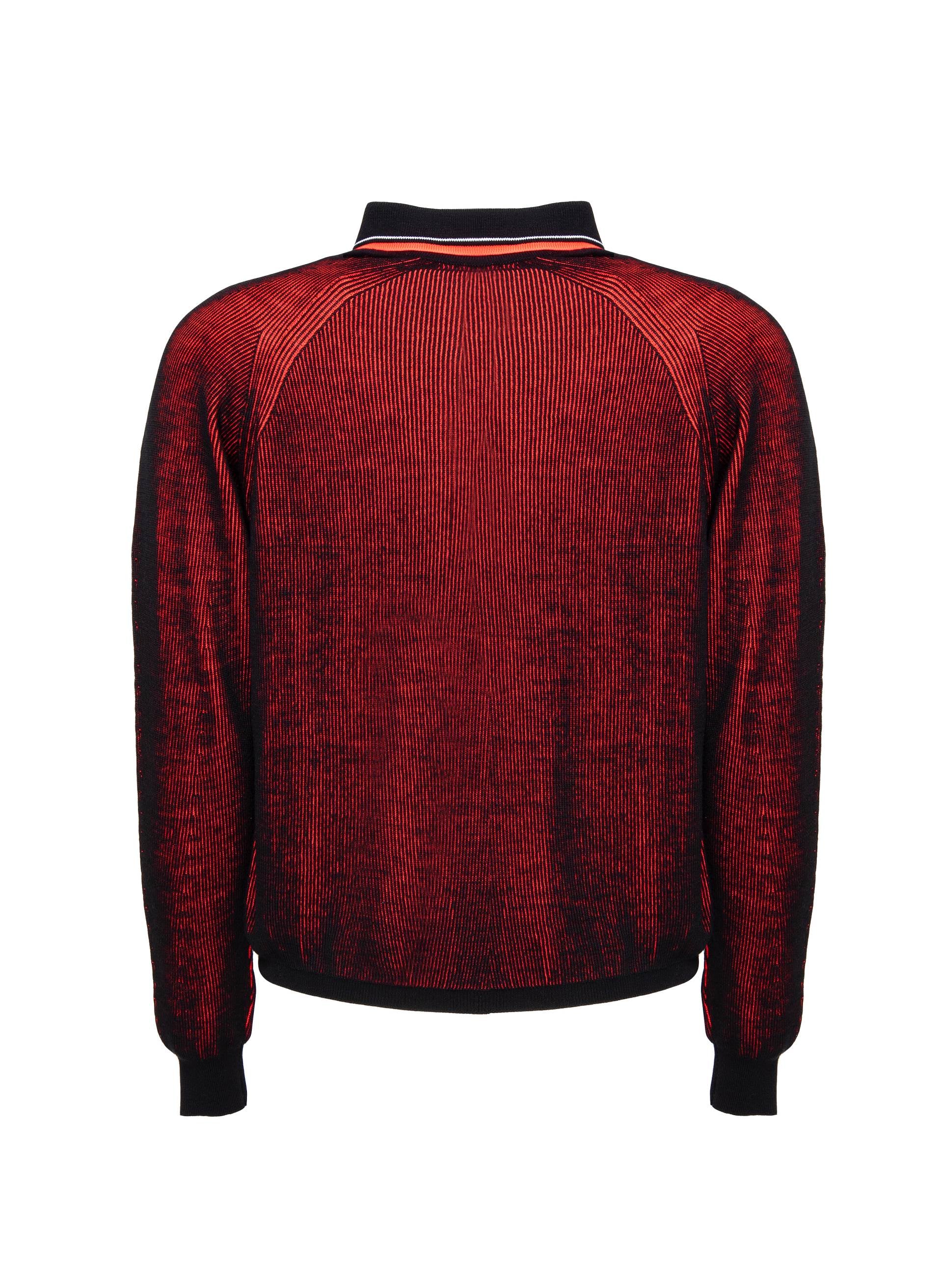 KNIT LINES MAXI POLO