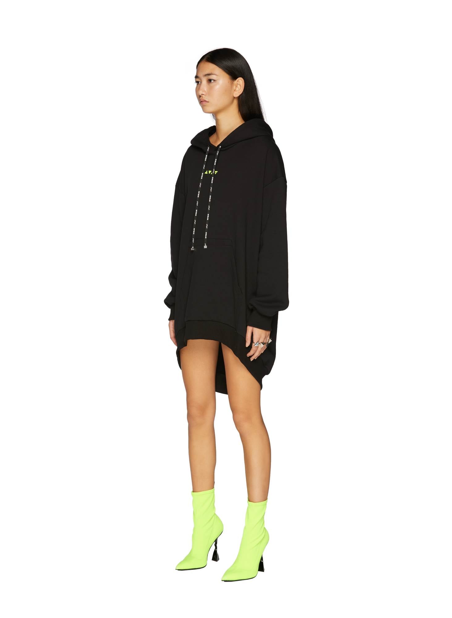 Triangles Hoodie Dress