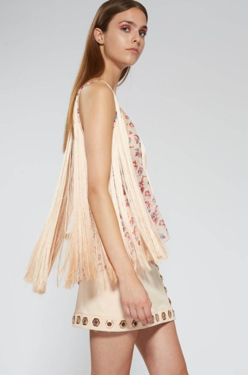 Top in seta microfluida