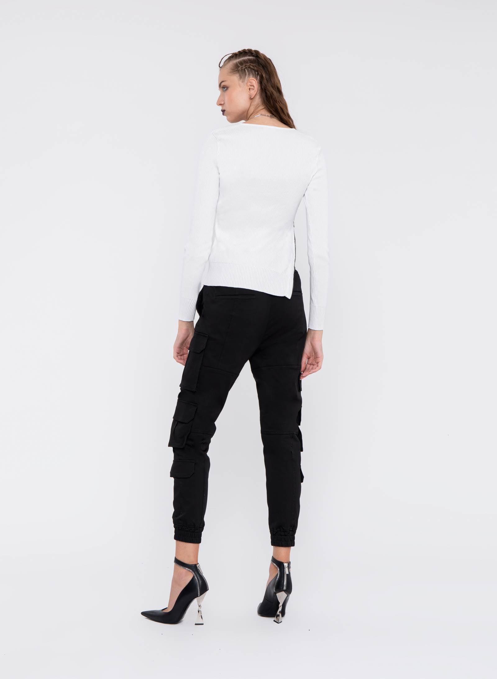 "DNA" Neckline Sweater