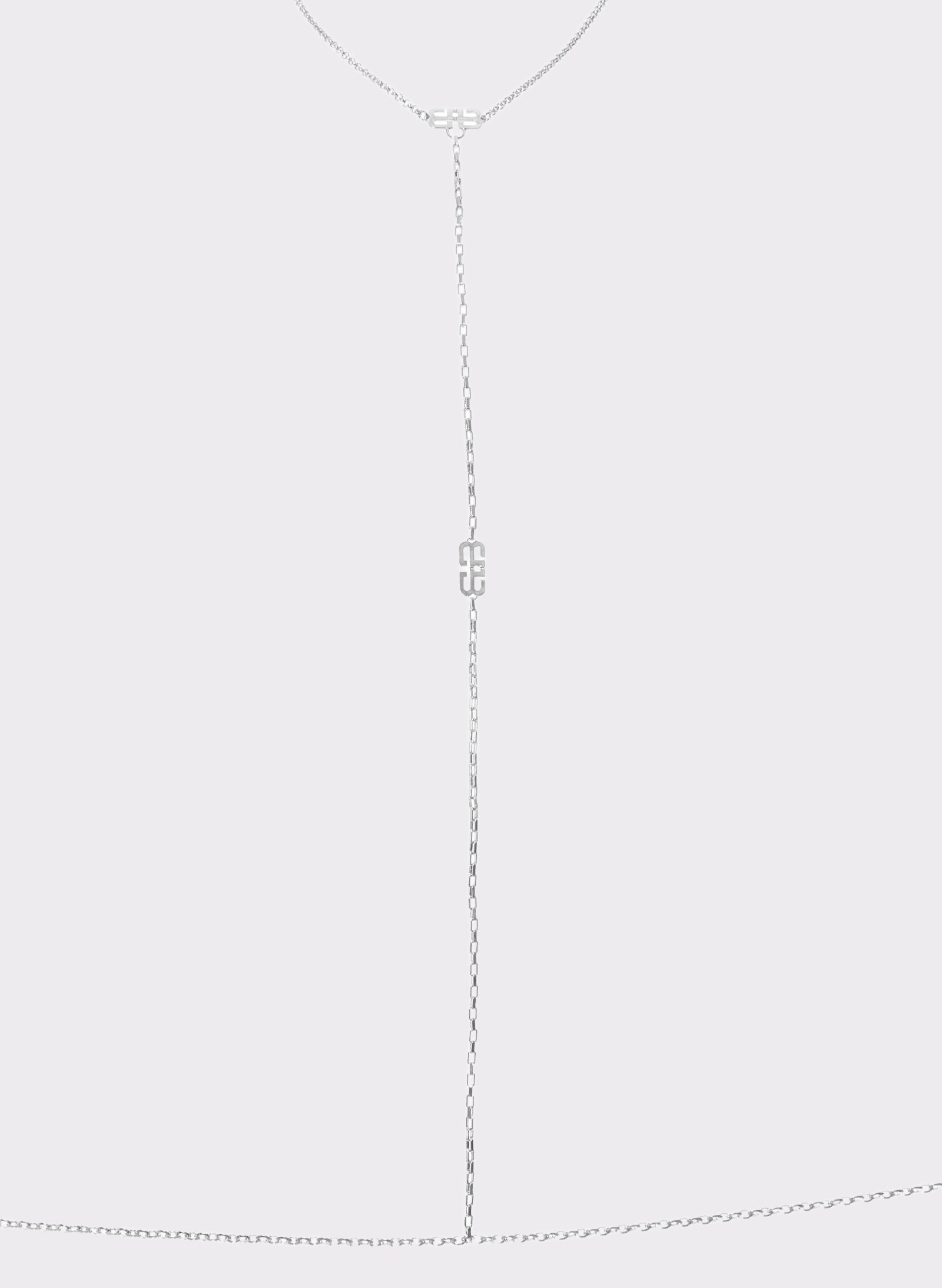 Byblos The ICON BODY CHAIN in silver — vista 3