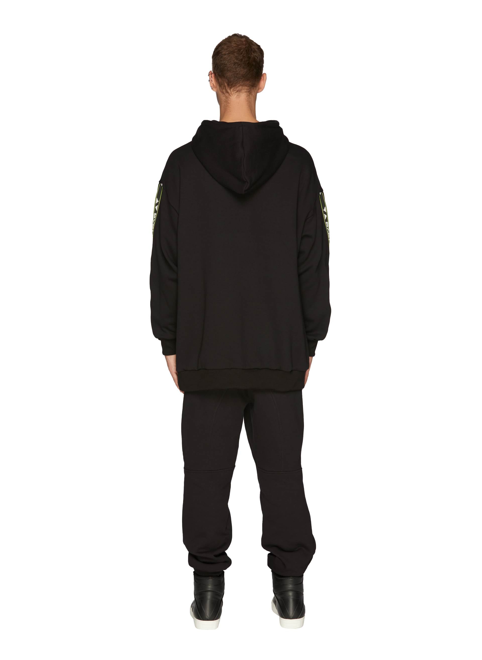 LOGO TRACK ZIP HOODIE