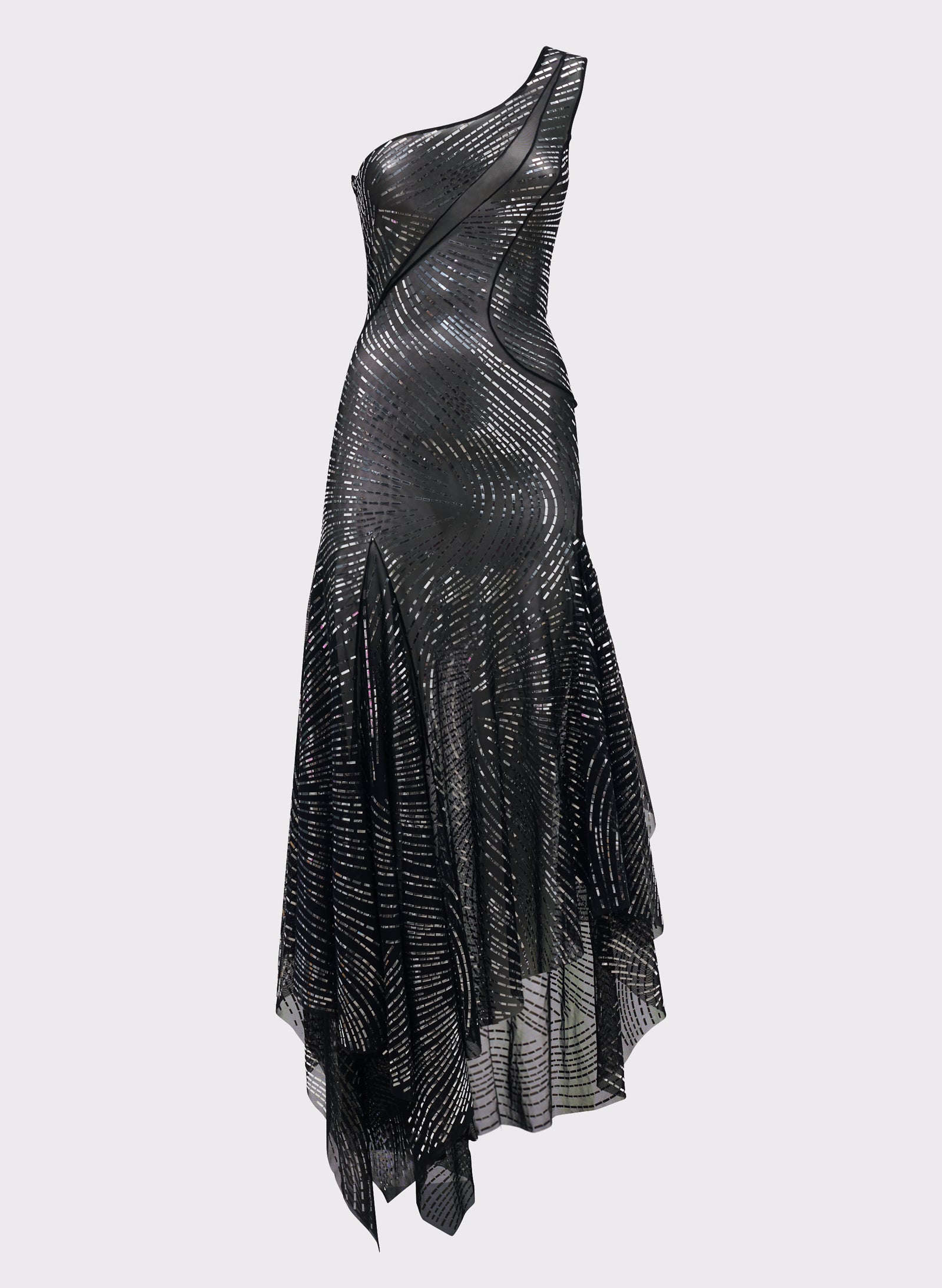 Lustrous Fitted Gown