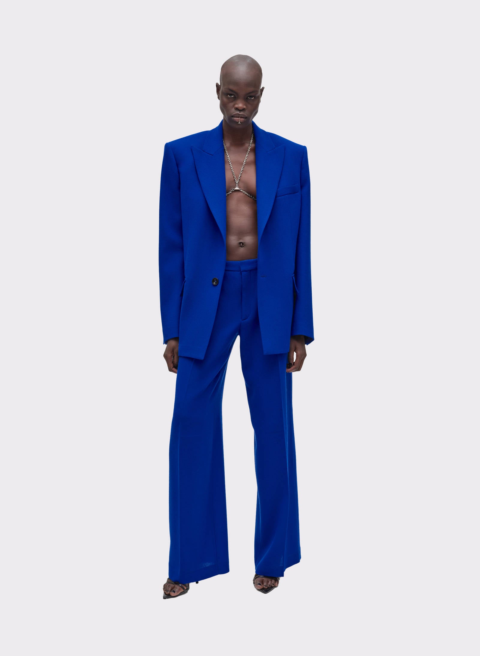 Byblos Signature Blazer in dark blue - side view