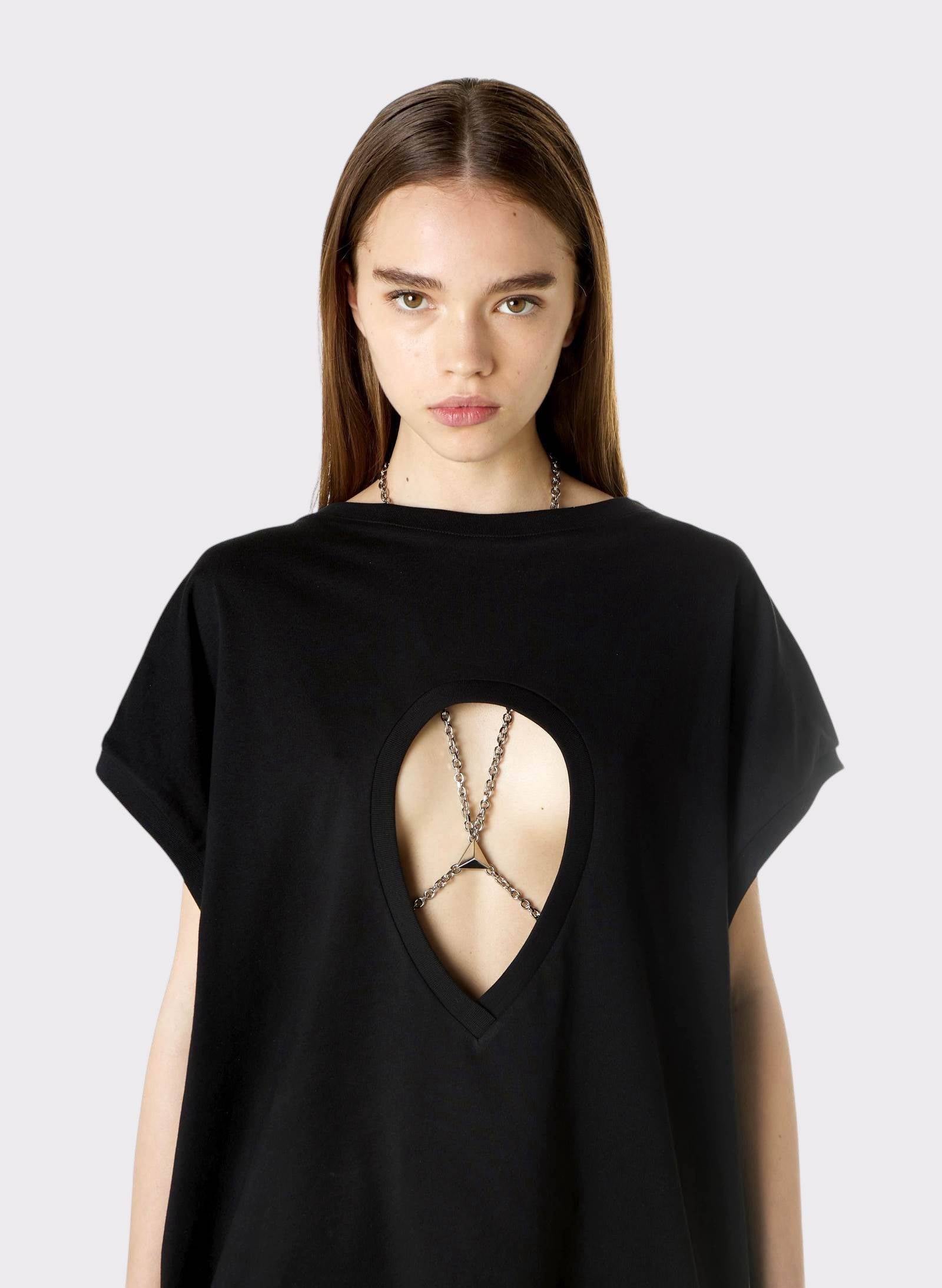 TRIANGLE BODY CHAIN BRA