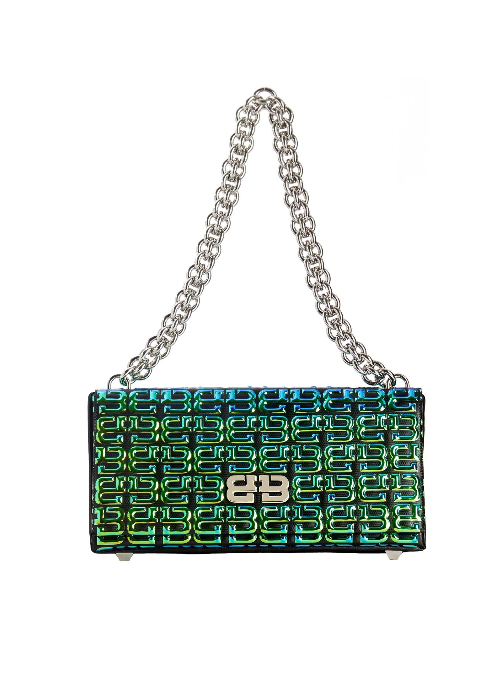 IRIDESCENT TRIANGLE BAG