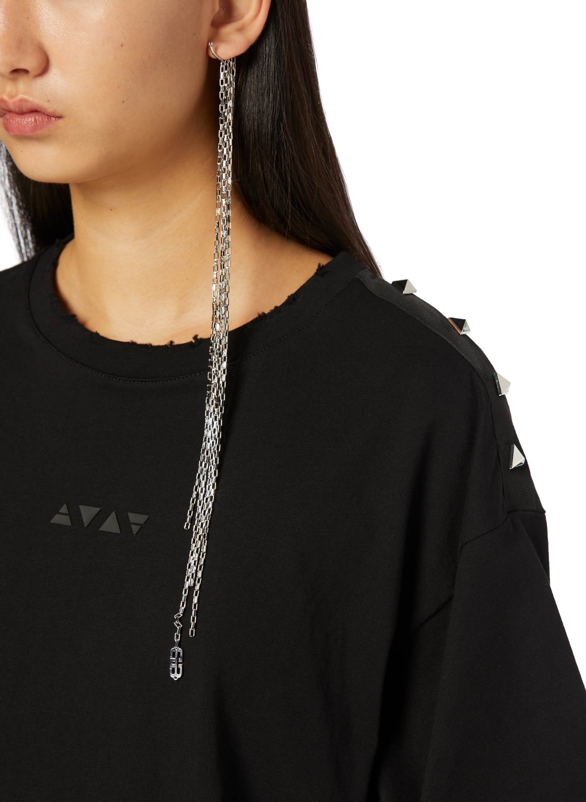 STUDDED CREWNECK JUMPER