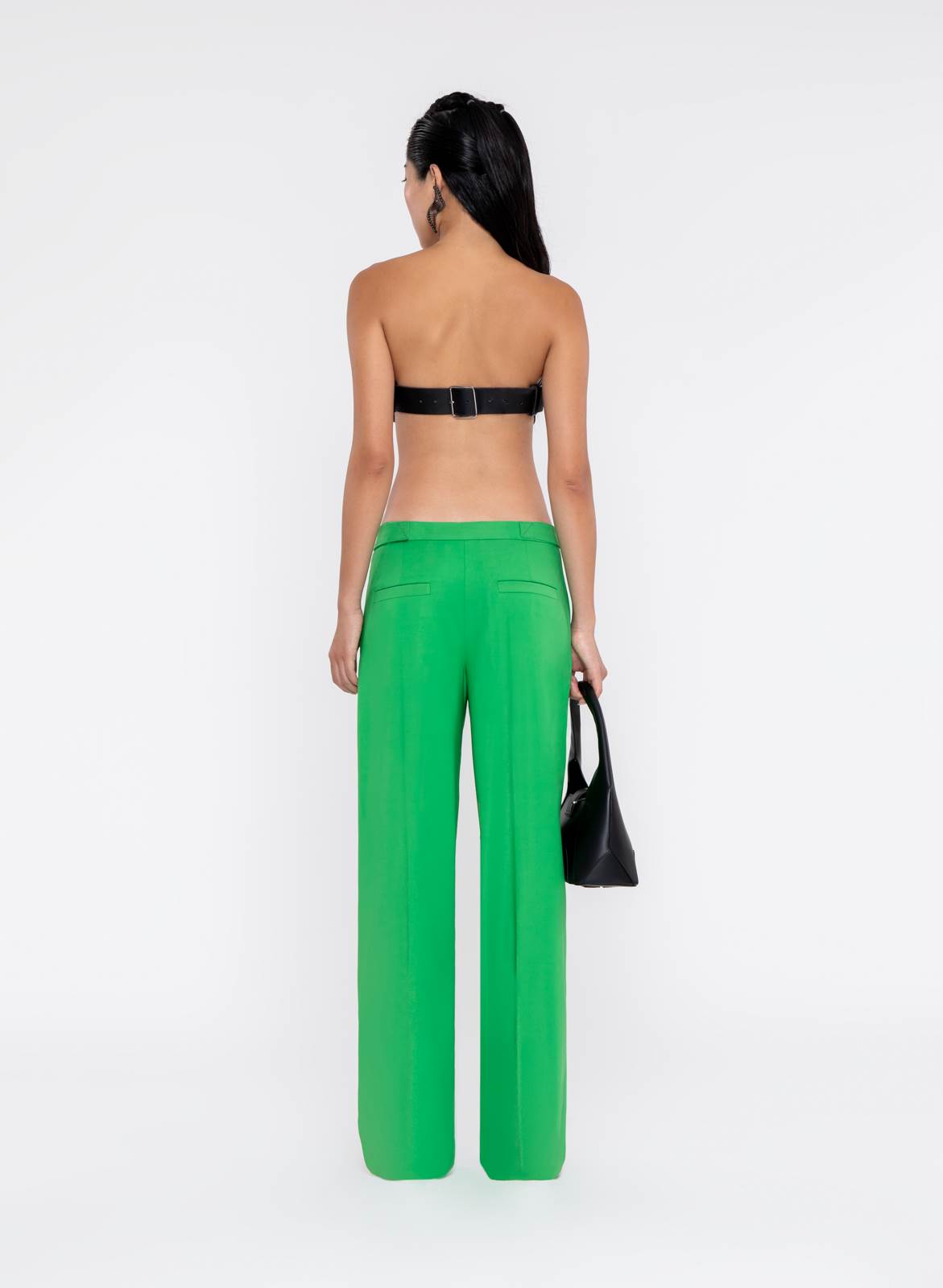 Pantaloni Fluidi In Cady