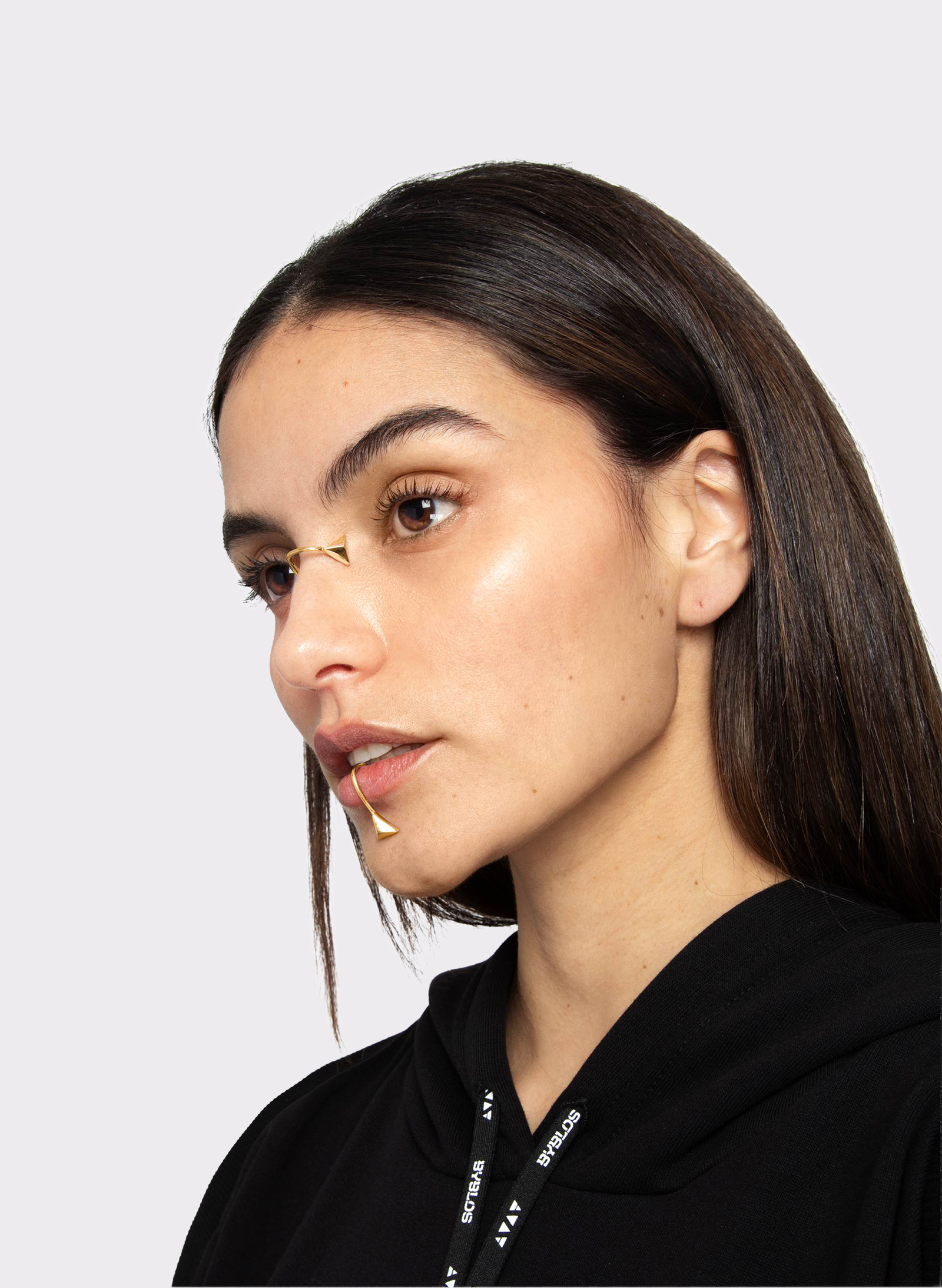 Triangle Lip Cuff