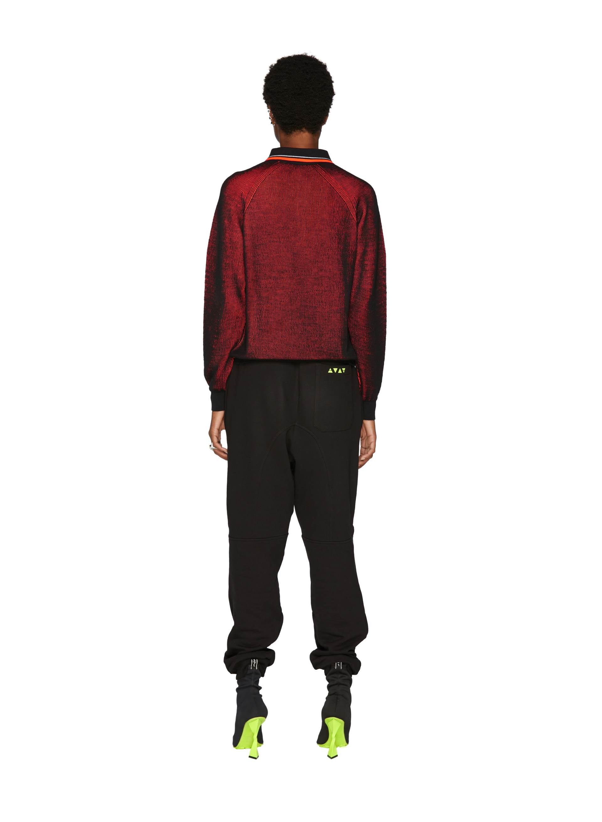 KNIT LINES MAXI POLO