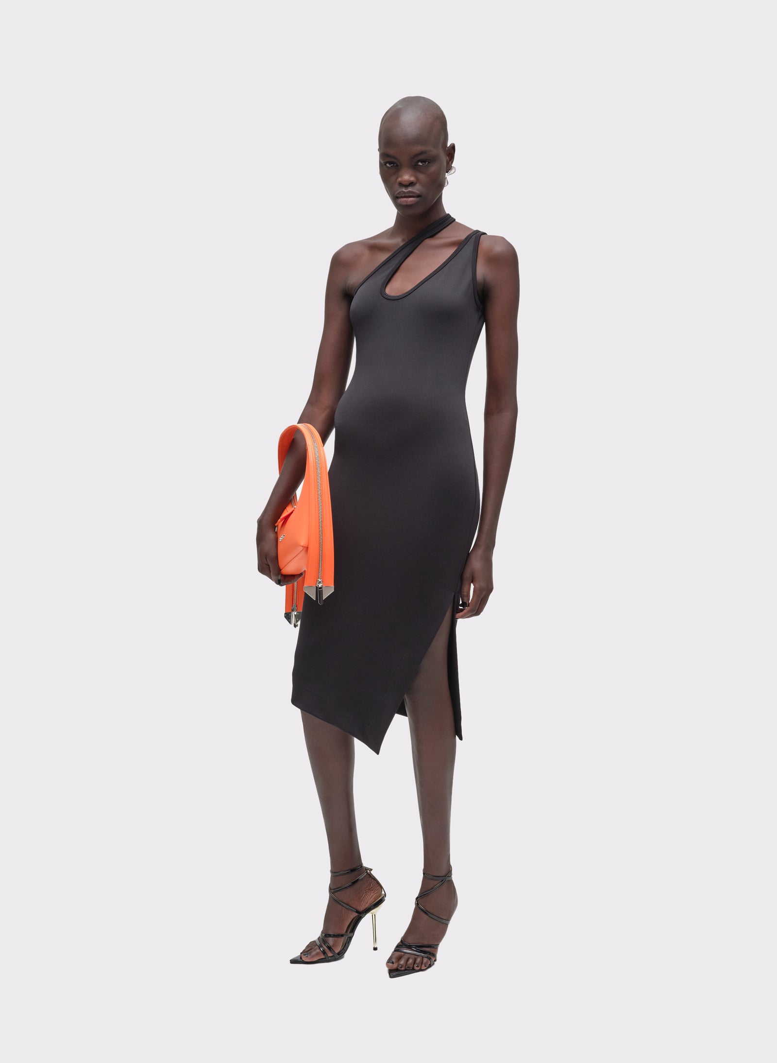 Eclipse Cut-Out Slit Dress