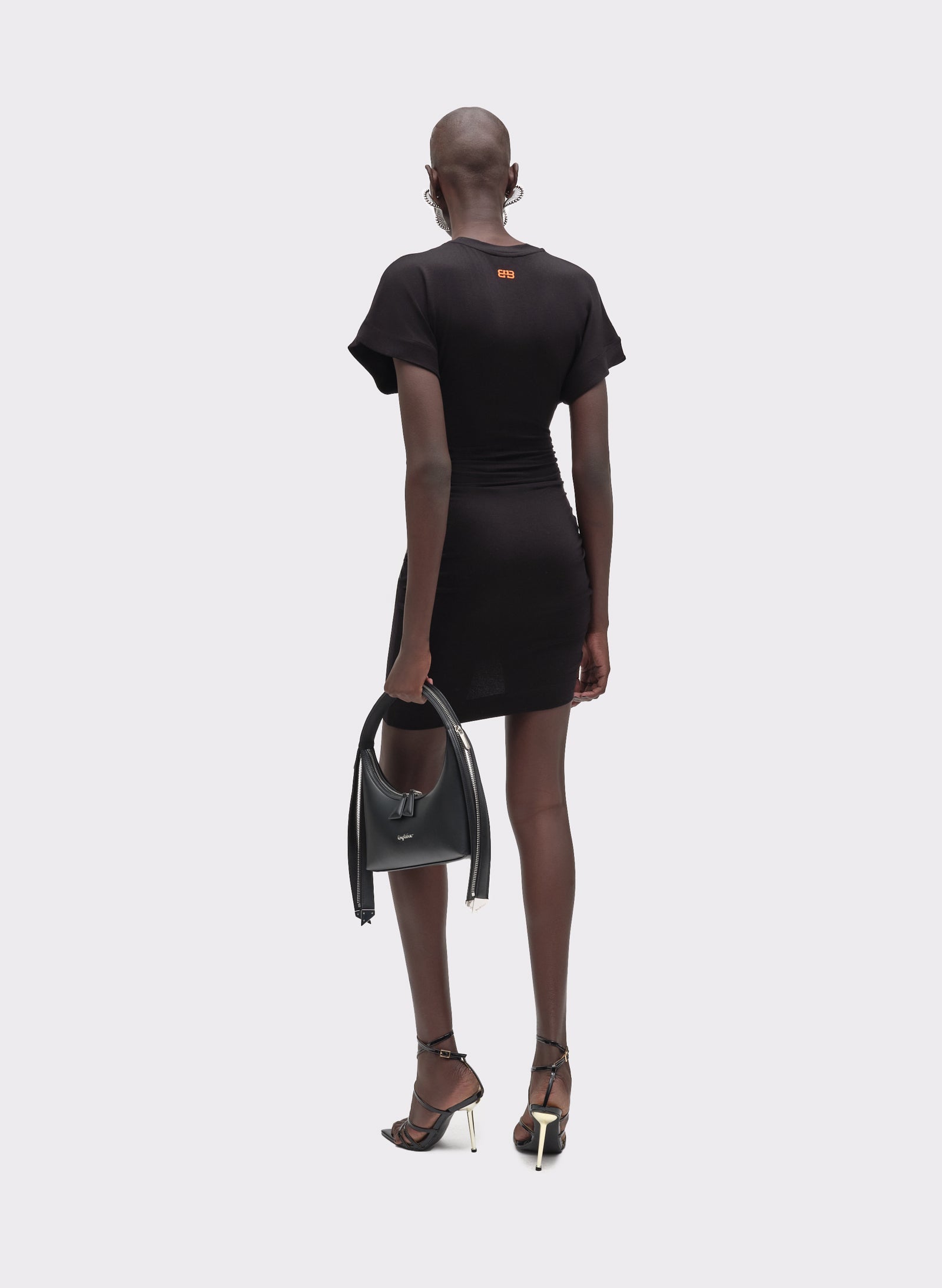 Fluid Motion Jersey Mini Dress