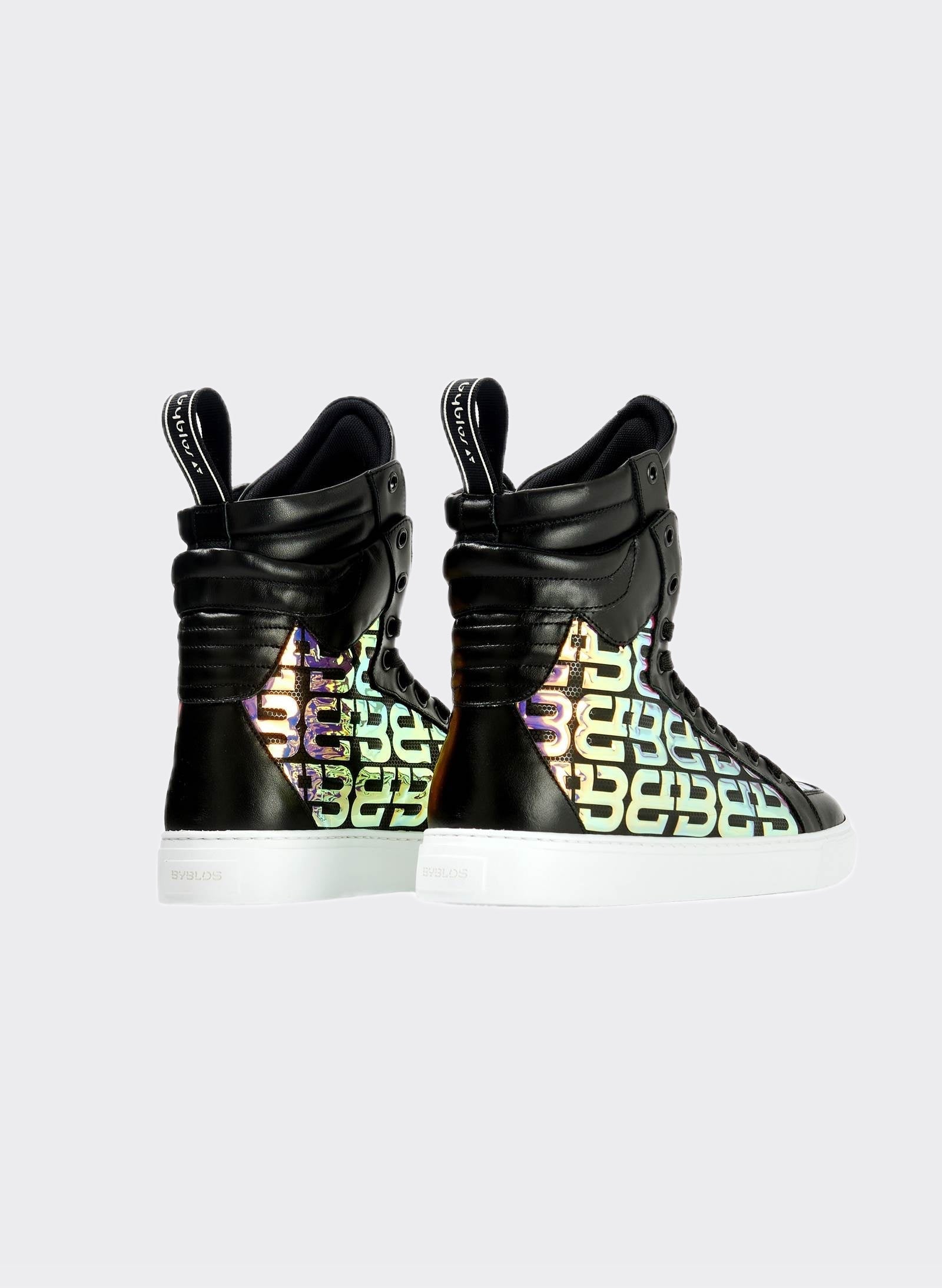 3D Logo Iridescent Sneakers Man