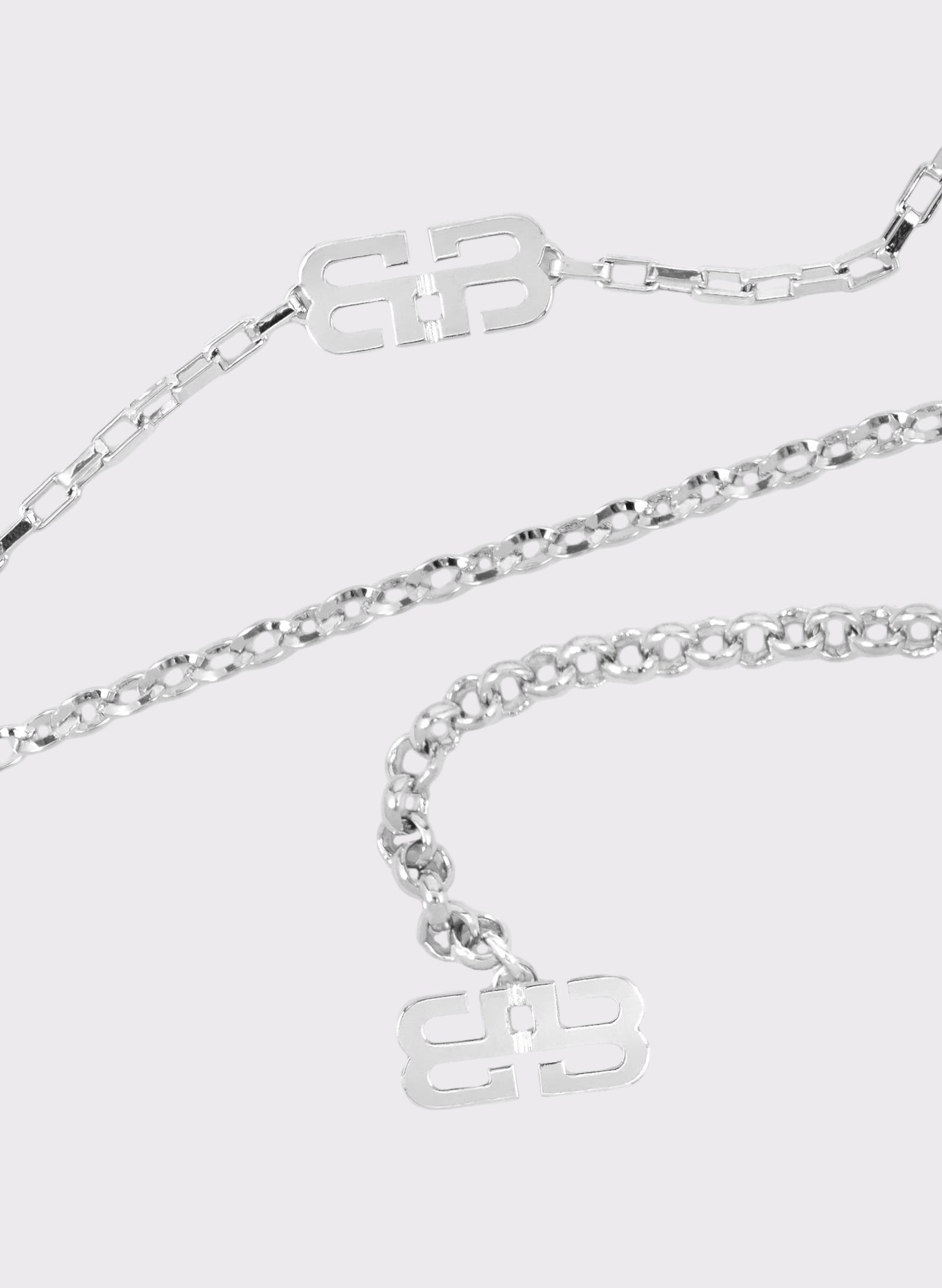 "BB" Monogram Body Chain