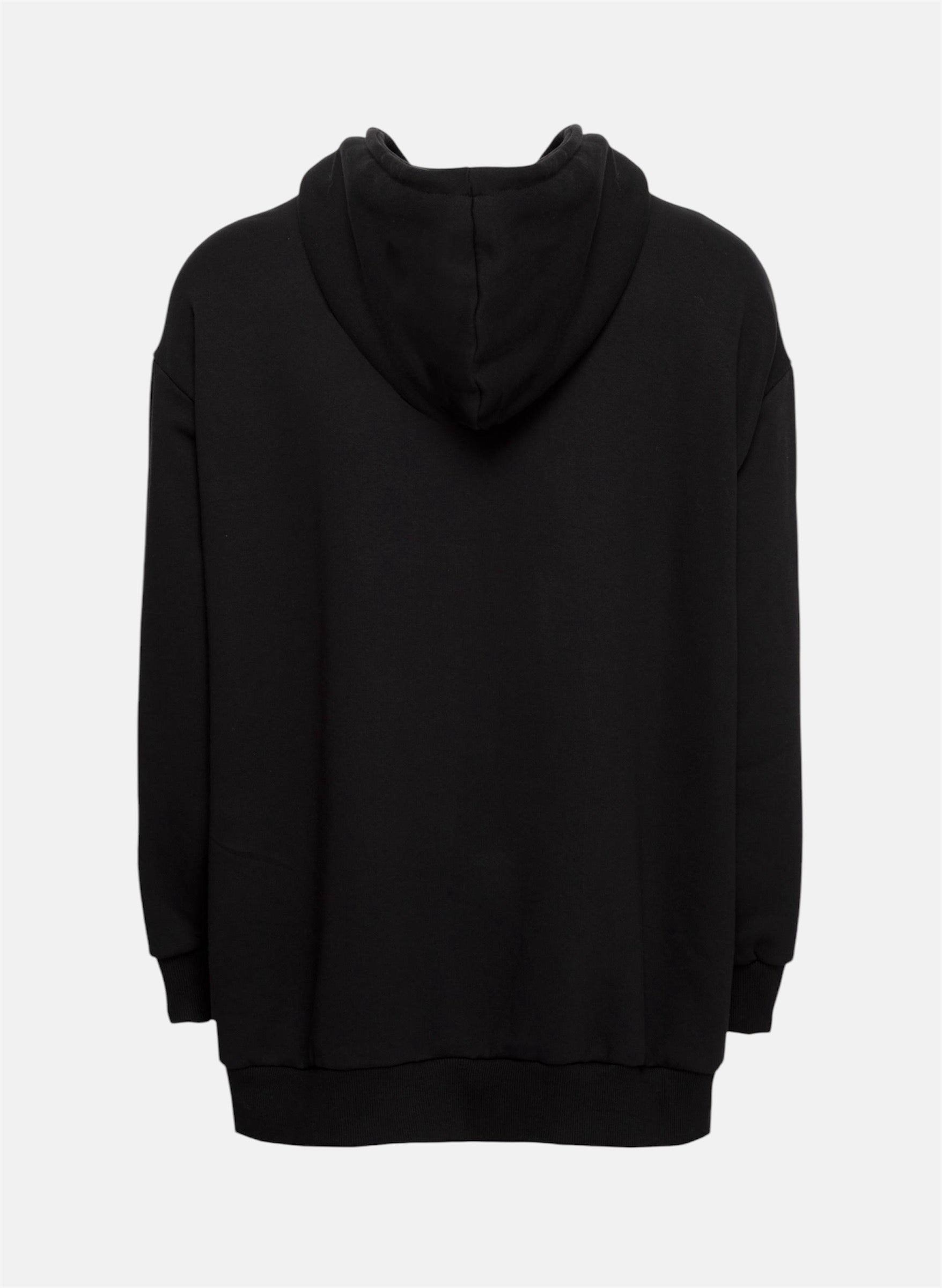 Felpa con Cappuccio e Zip con Logo
