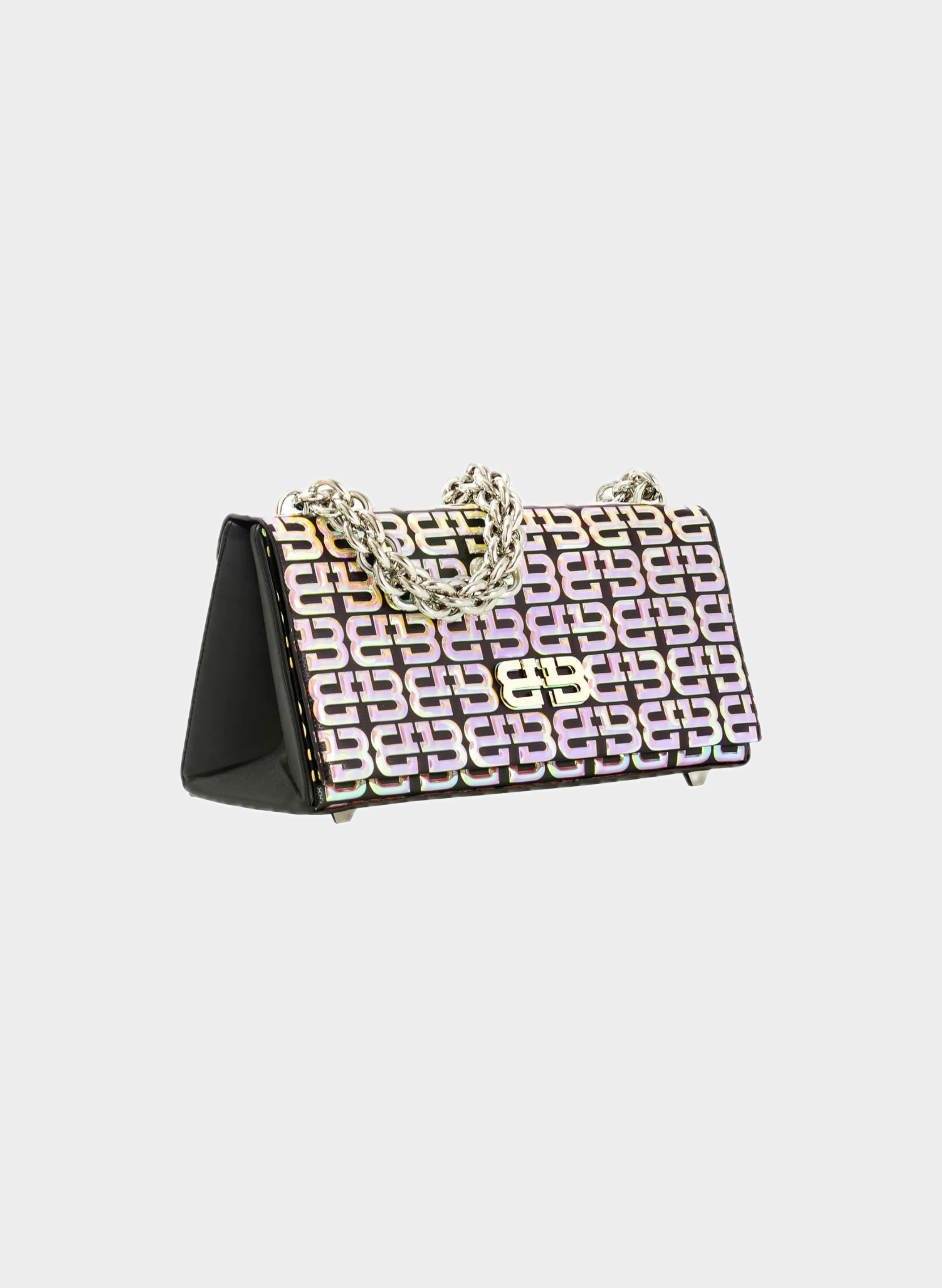 Borsa Triangolo Iridescente
