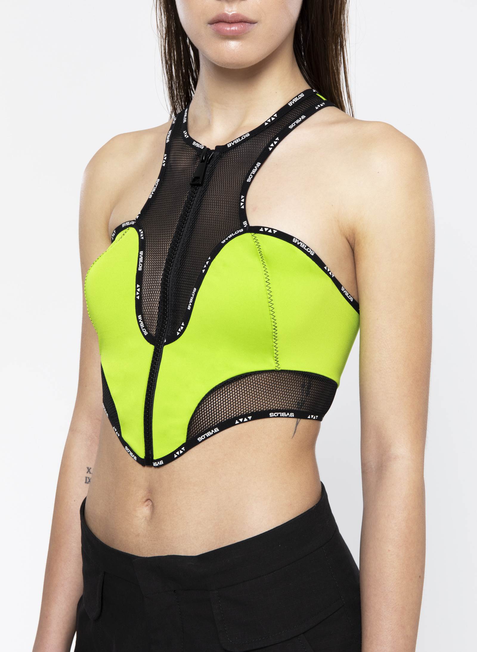 "UNDERWATER" CROP TOP