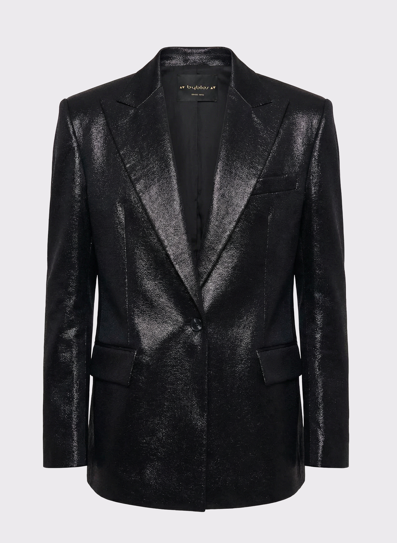Byblos Blazer Lurex in black - back view