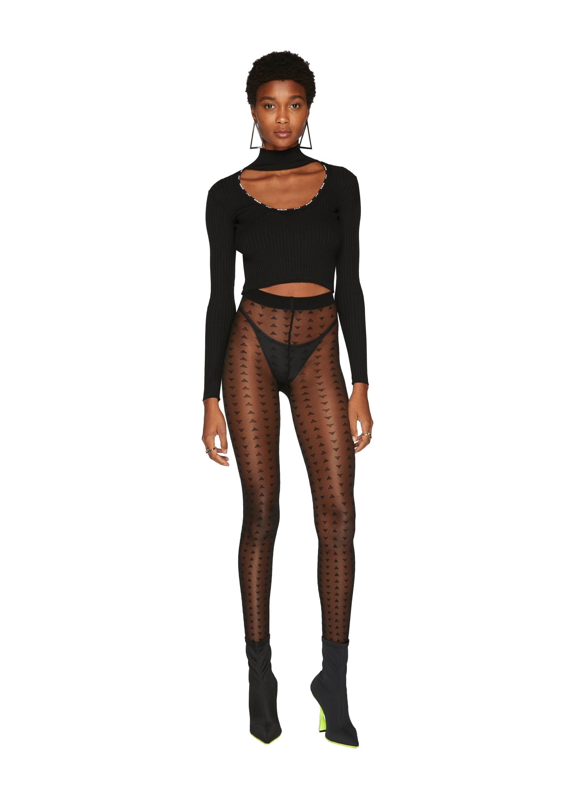 TRIANGLES SEE-THOUGHT TIGHTS