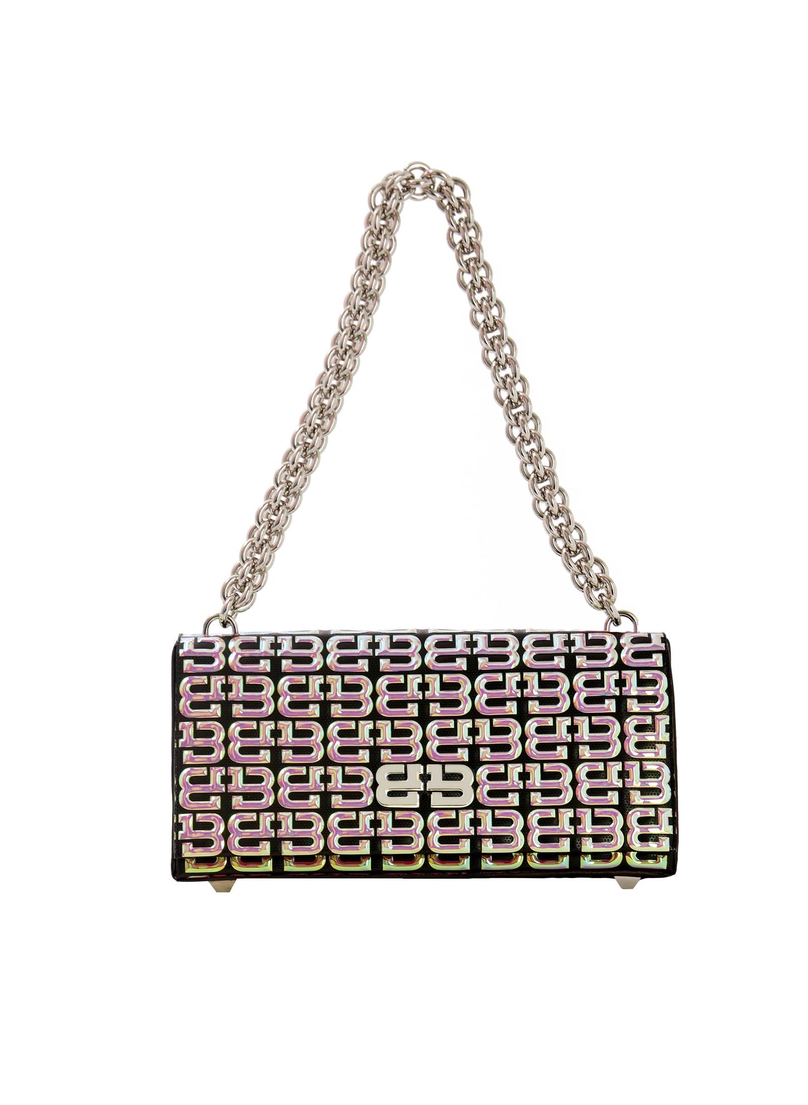 IRIDESCENT TRIANGLE BAG