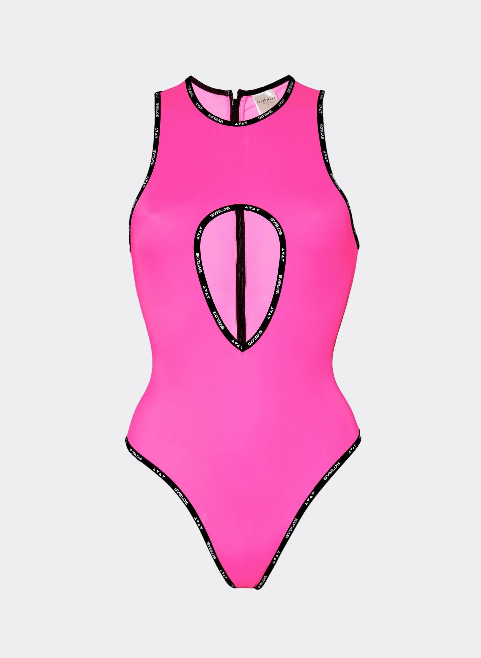 "DROP BYBLOS LOGO" SWIMSUIT