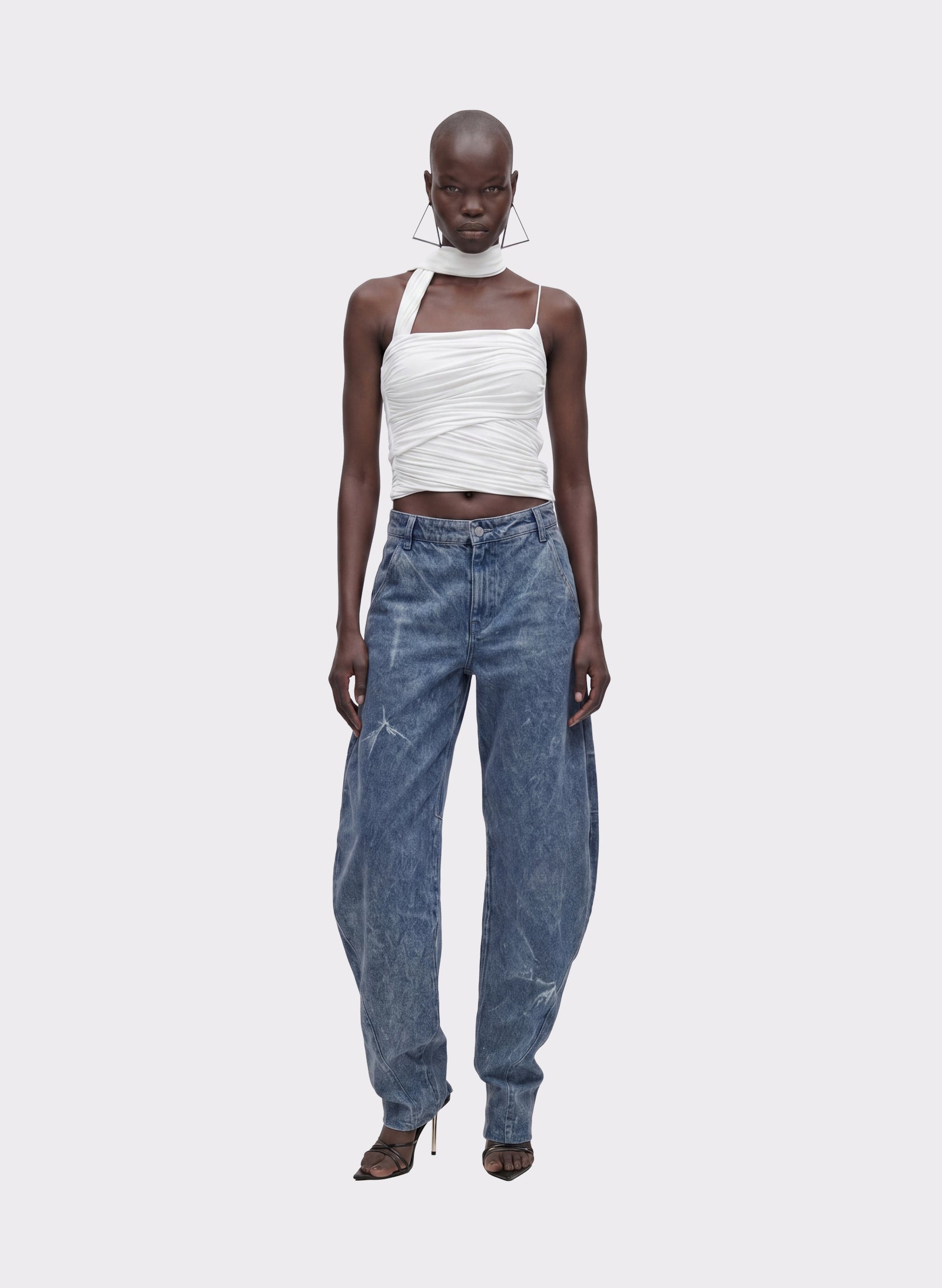 Asymmetrical Jersey Top