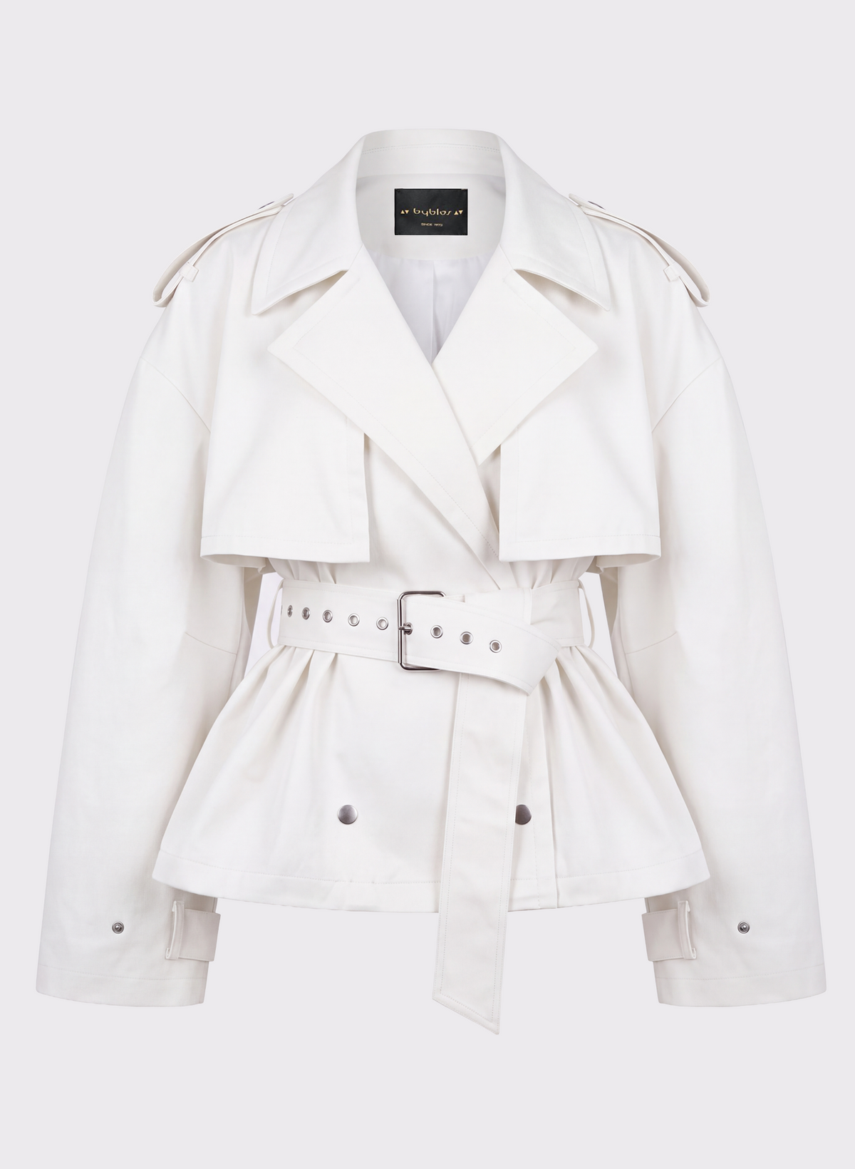 Cropped Trench Coat