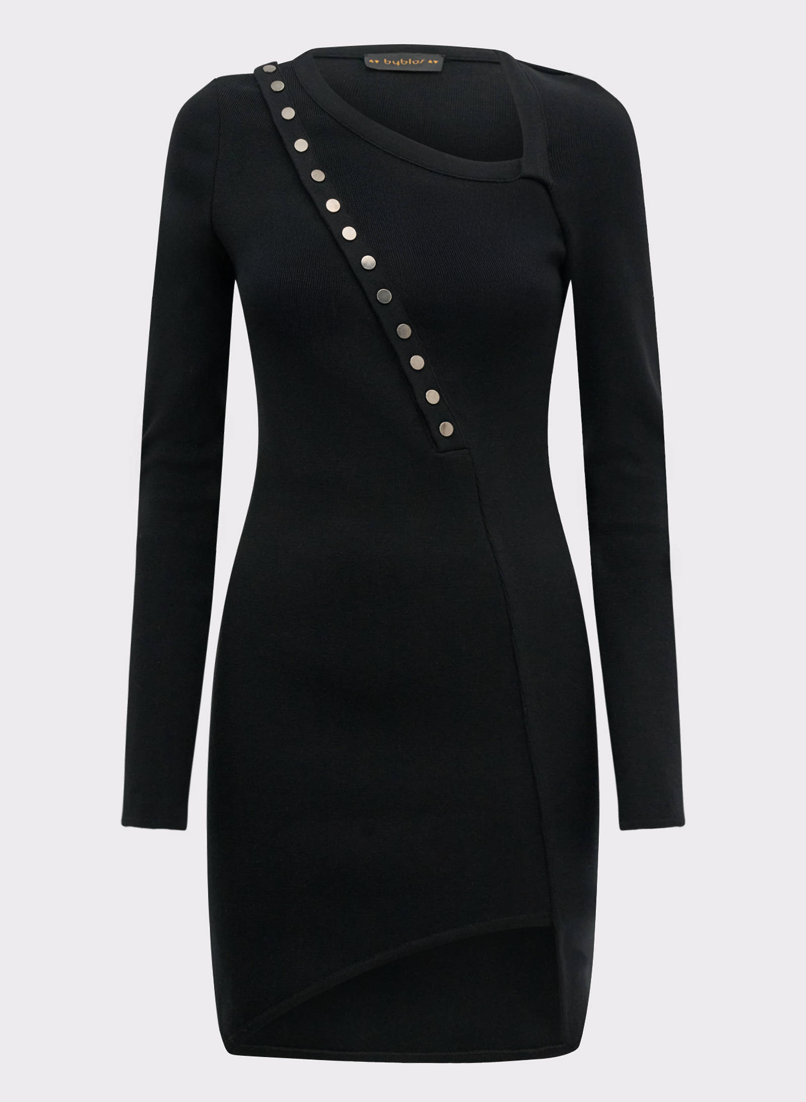 Snaps Open Knit Dress