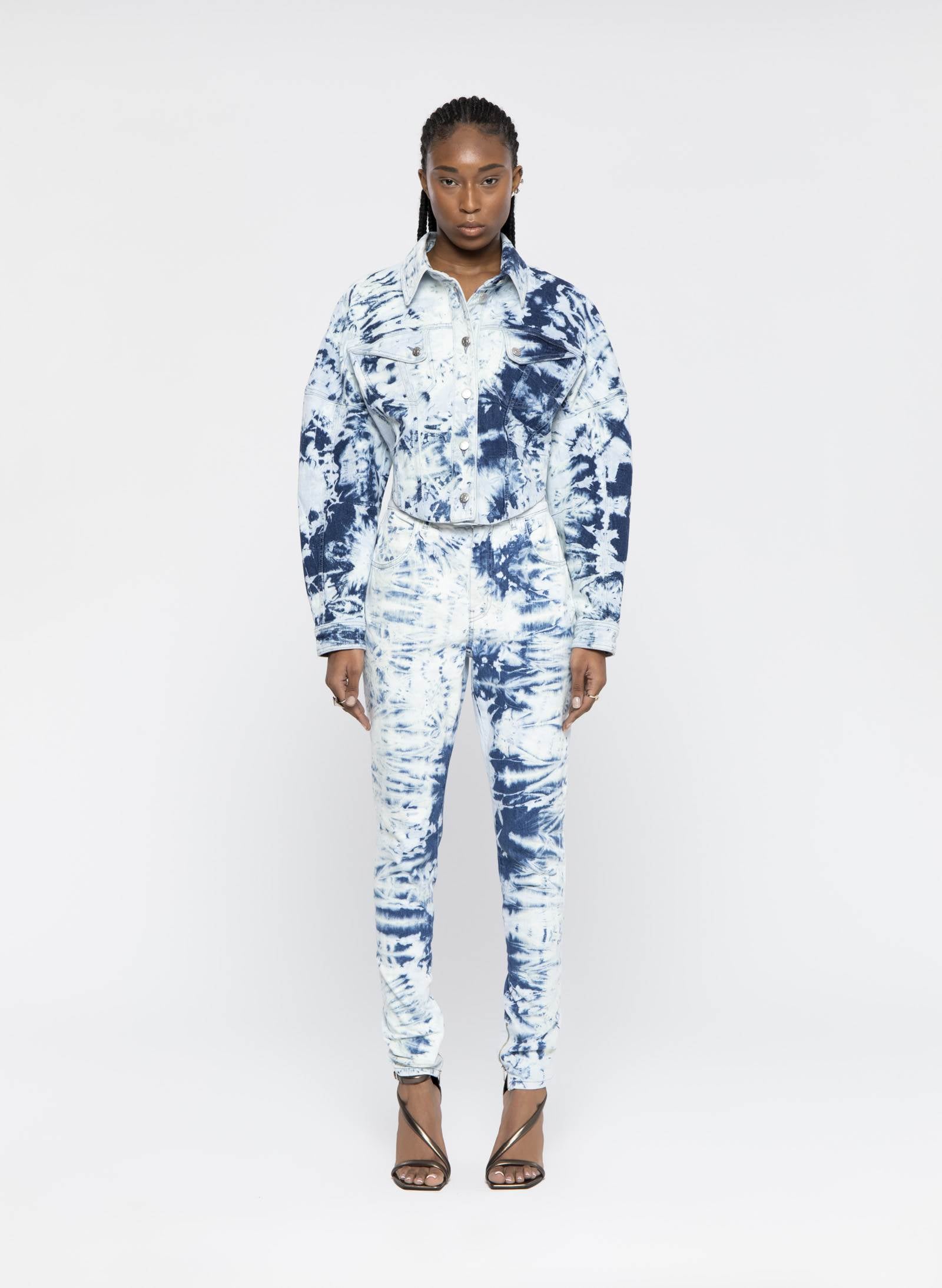 "Watercrush" Denim Jacket