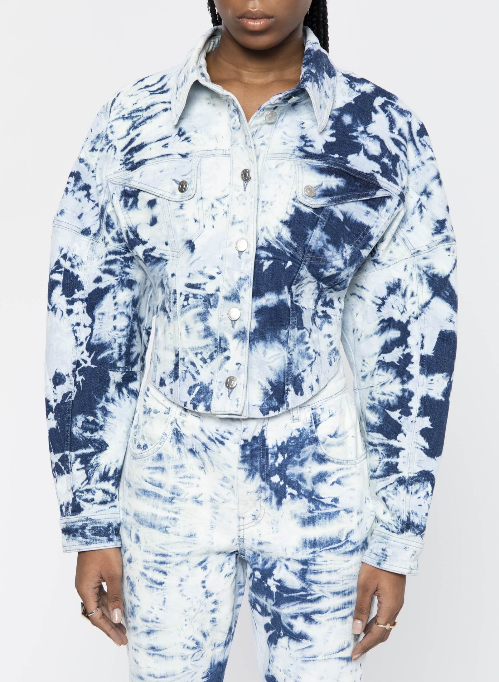 "Watercrush" Denim Jacket