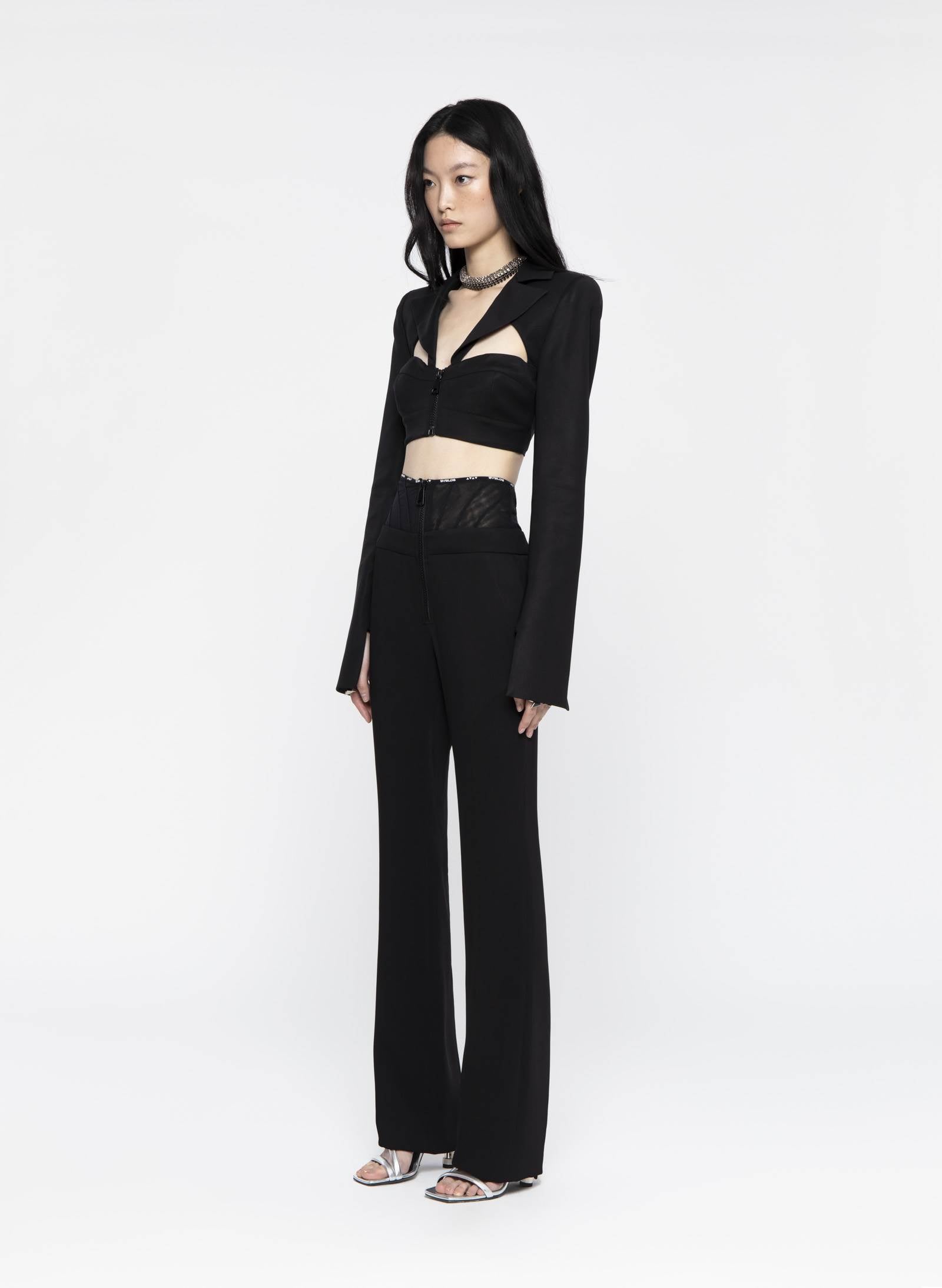 Giacca Crop Top