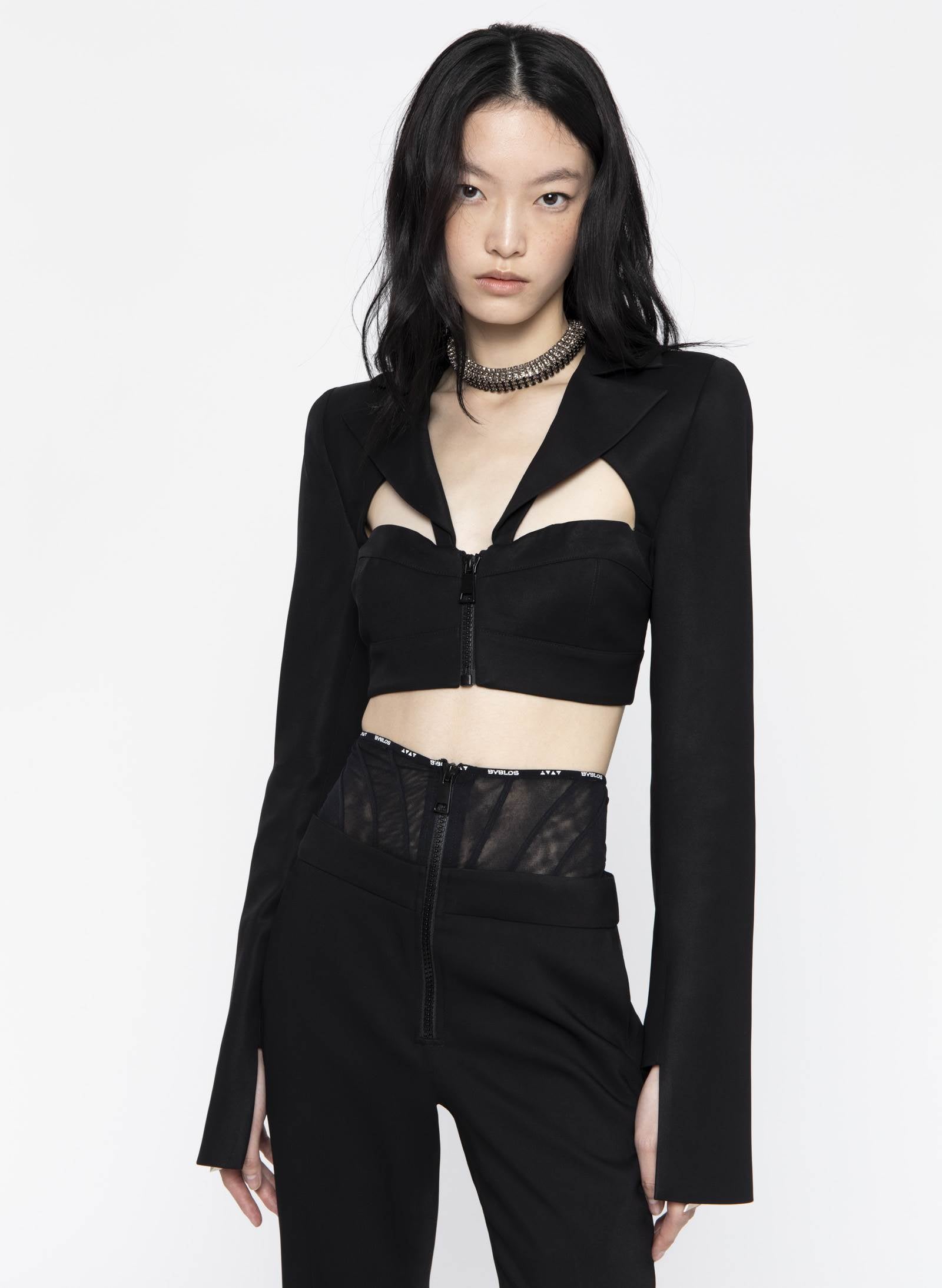 Giacca Crop Top
