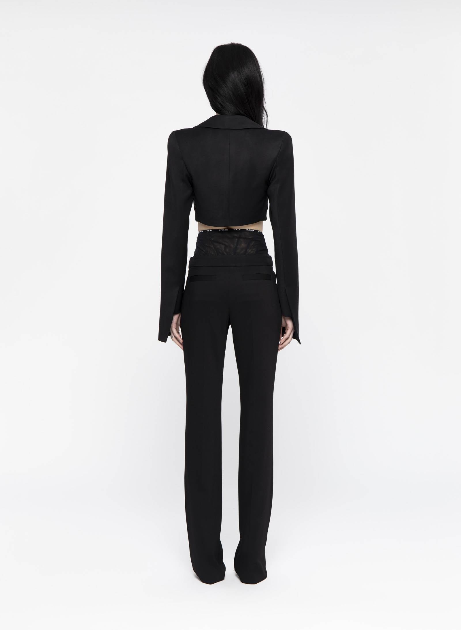 Giacca Crop Top