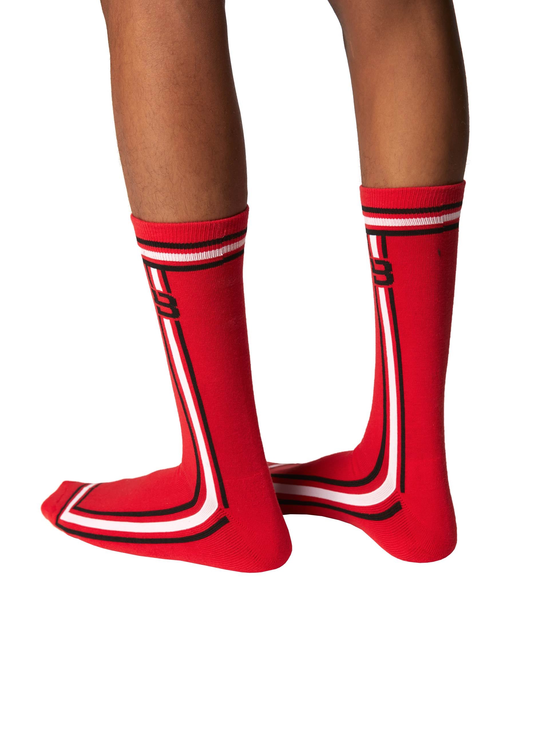 Cotton Striped Socks