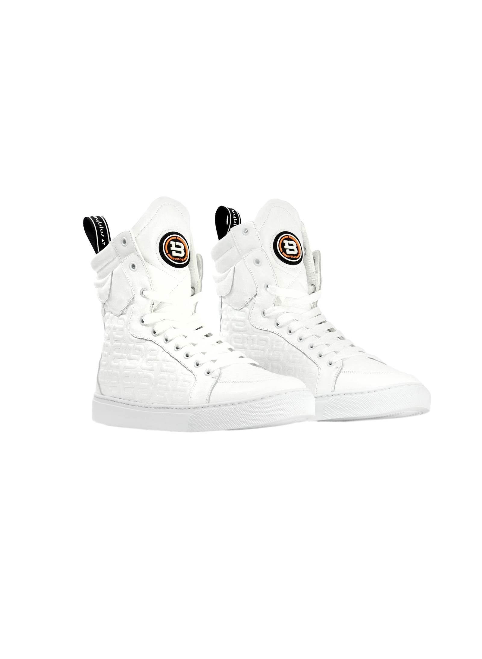 3D LOGO WHITE SNEAKER