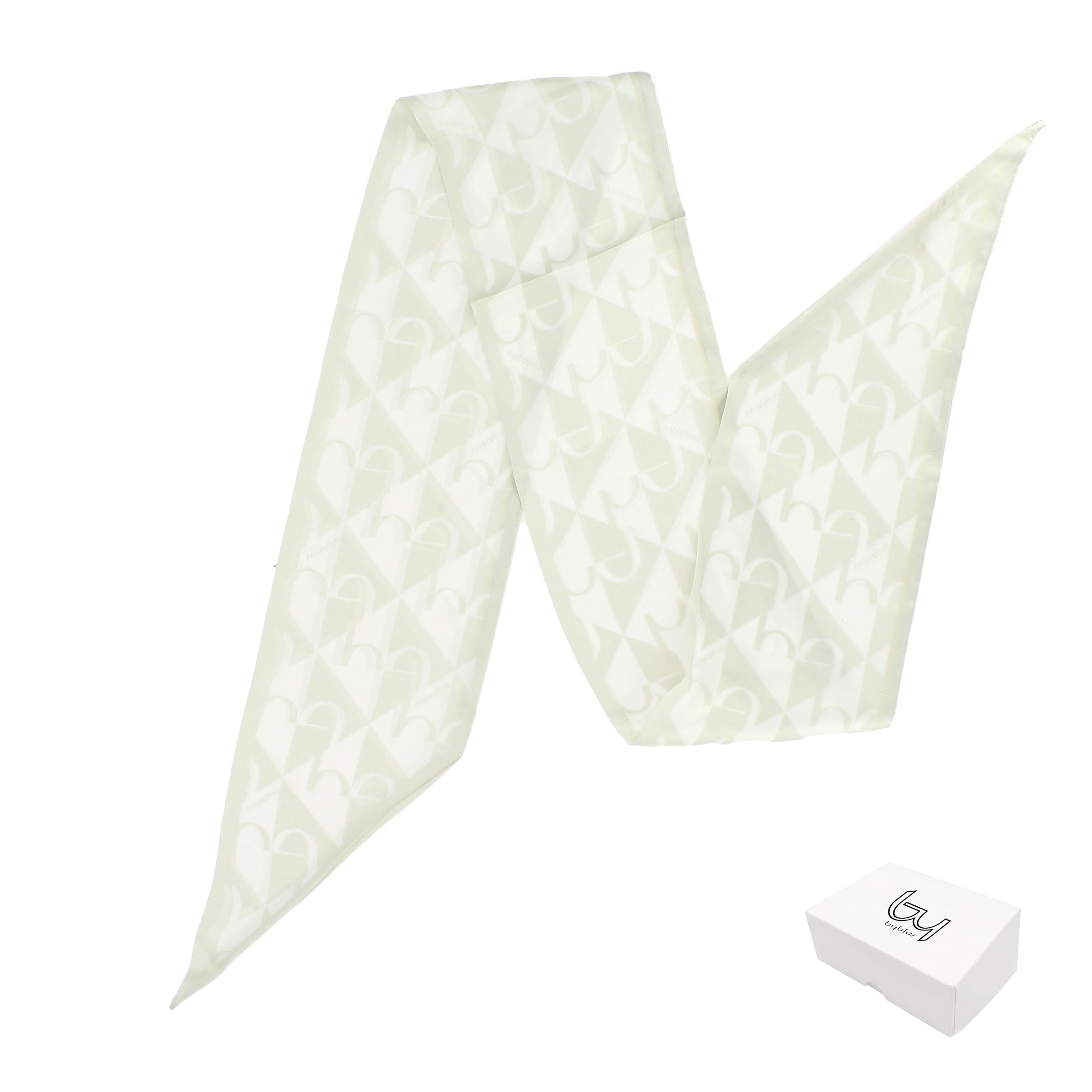Mini Foulard Triangle Print