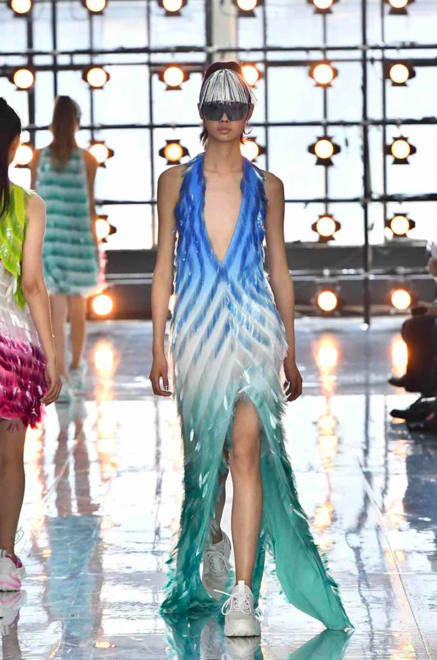 Sequin Long Dress