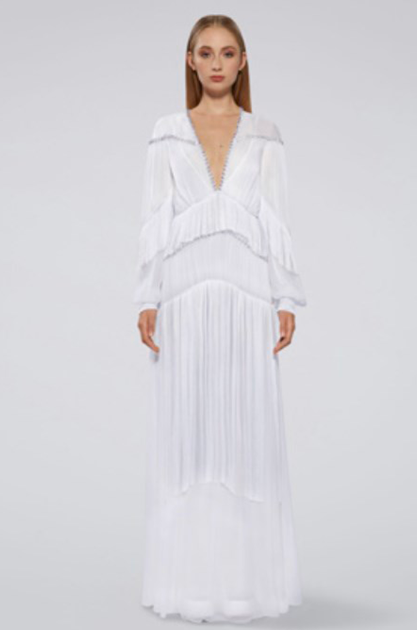 Silk Long Dress