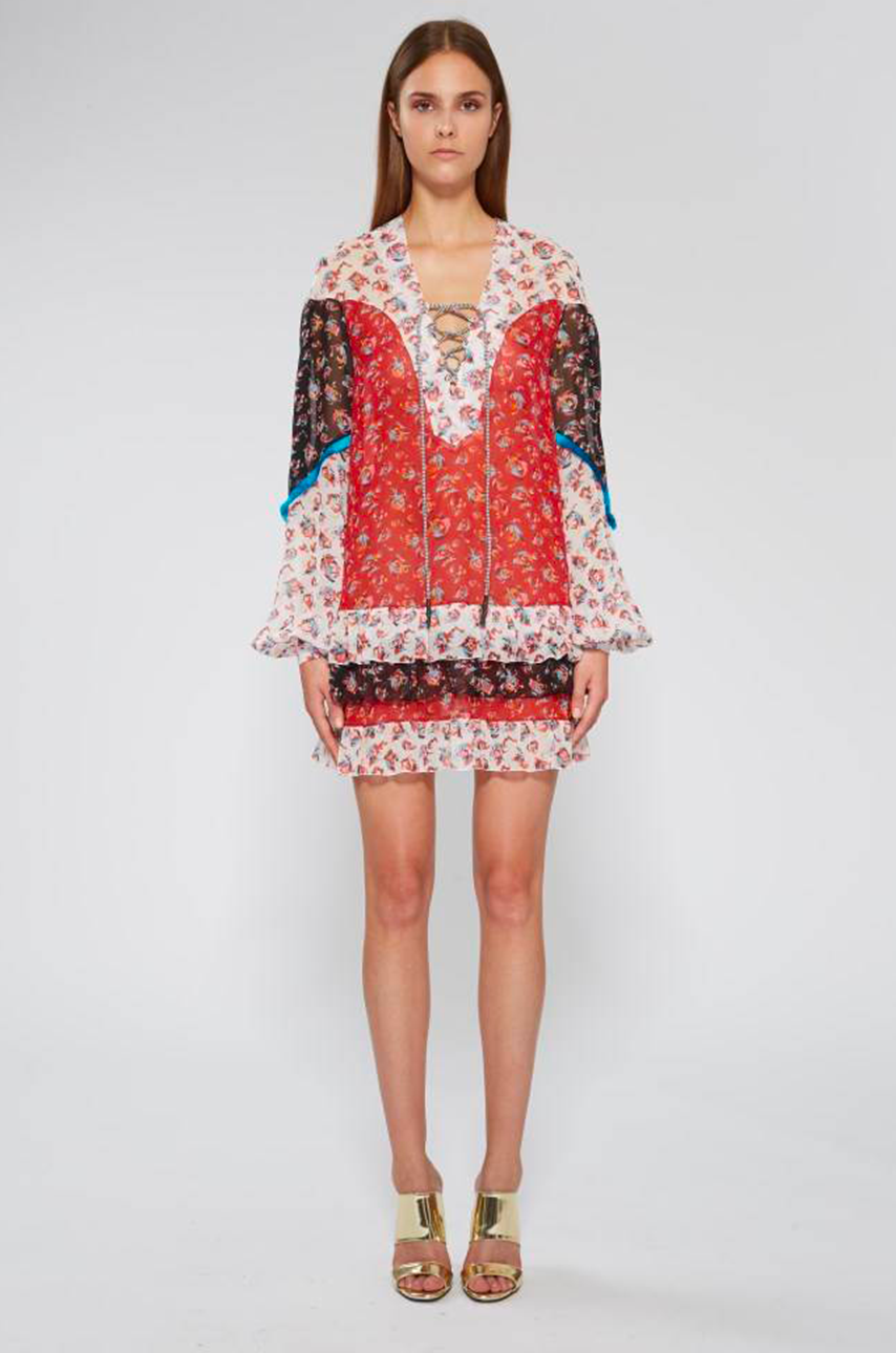Microfluid Mini Dress