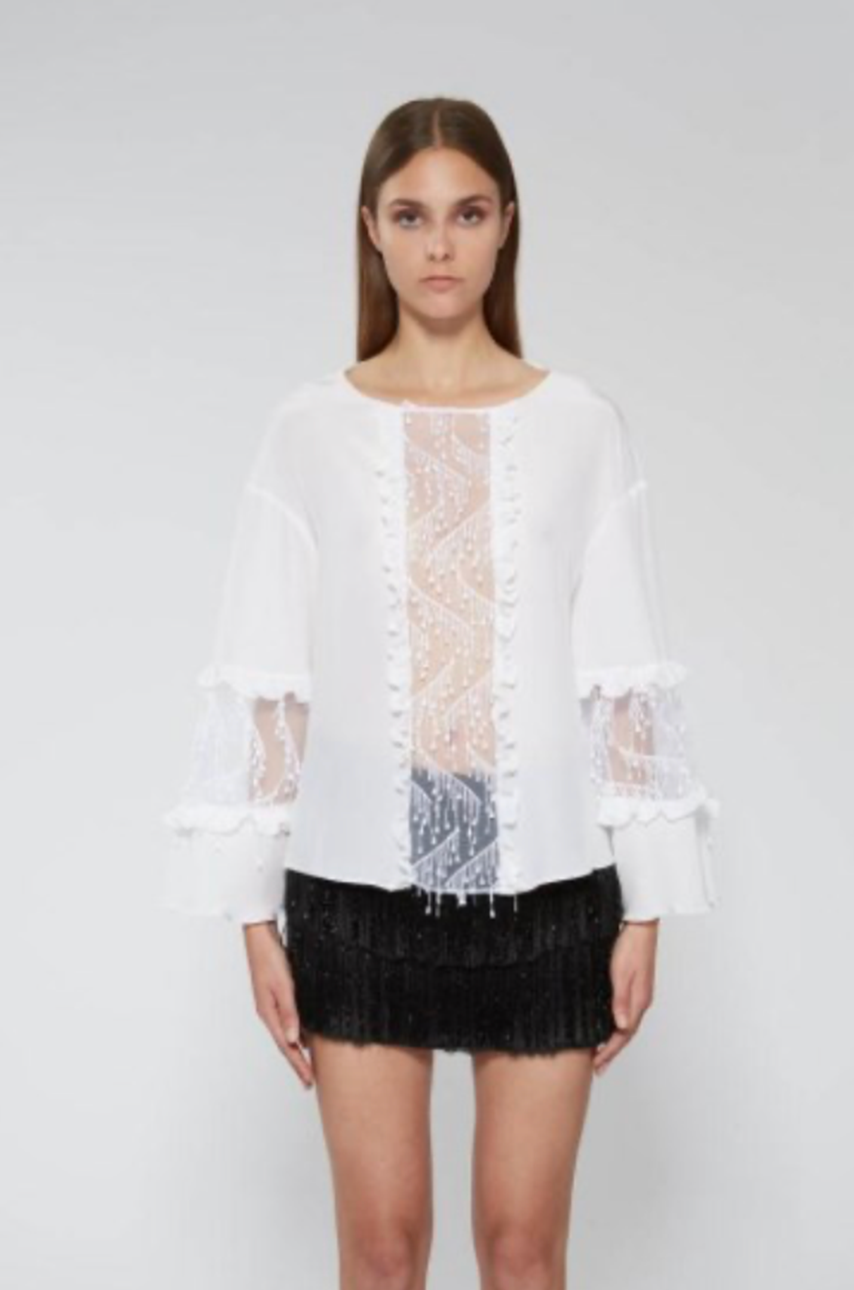 Oversized Silk Shirt