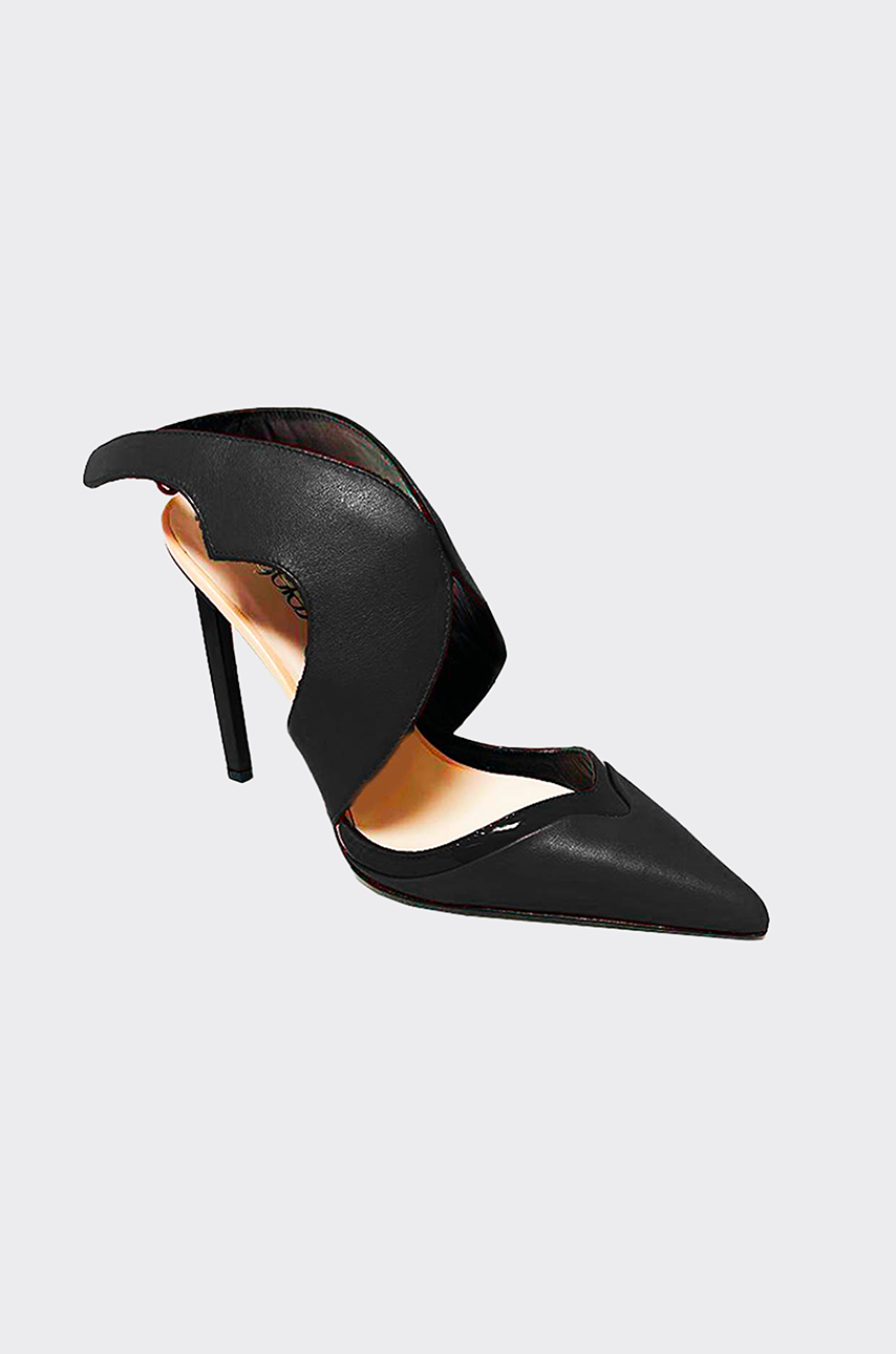 Smooth Leather Decollete