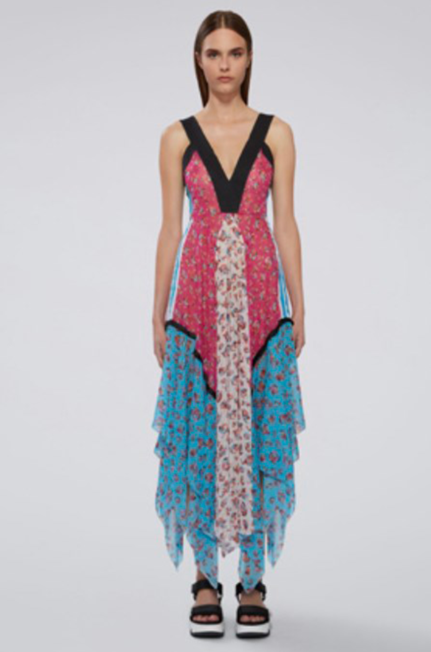 Microfluid Long Dress