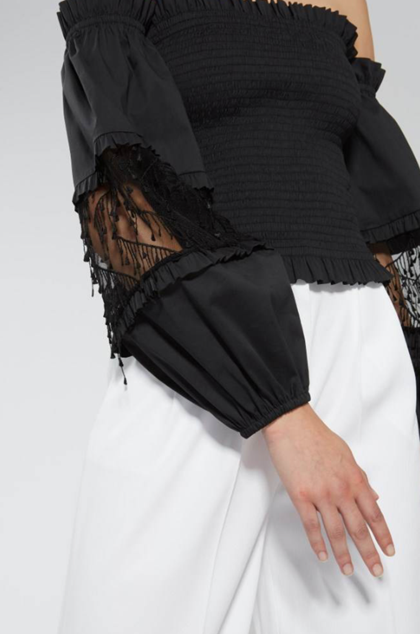 Camicia in popeline tecnico