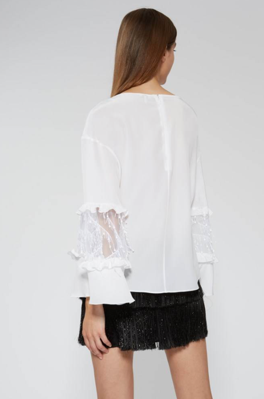Oversized Silk Shirt