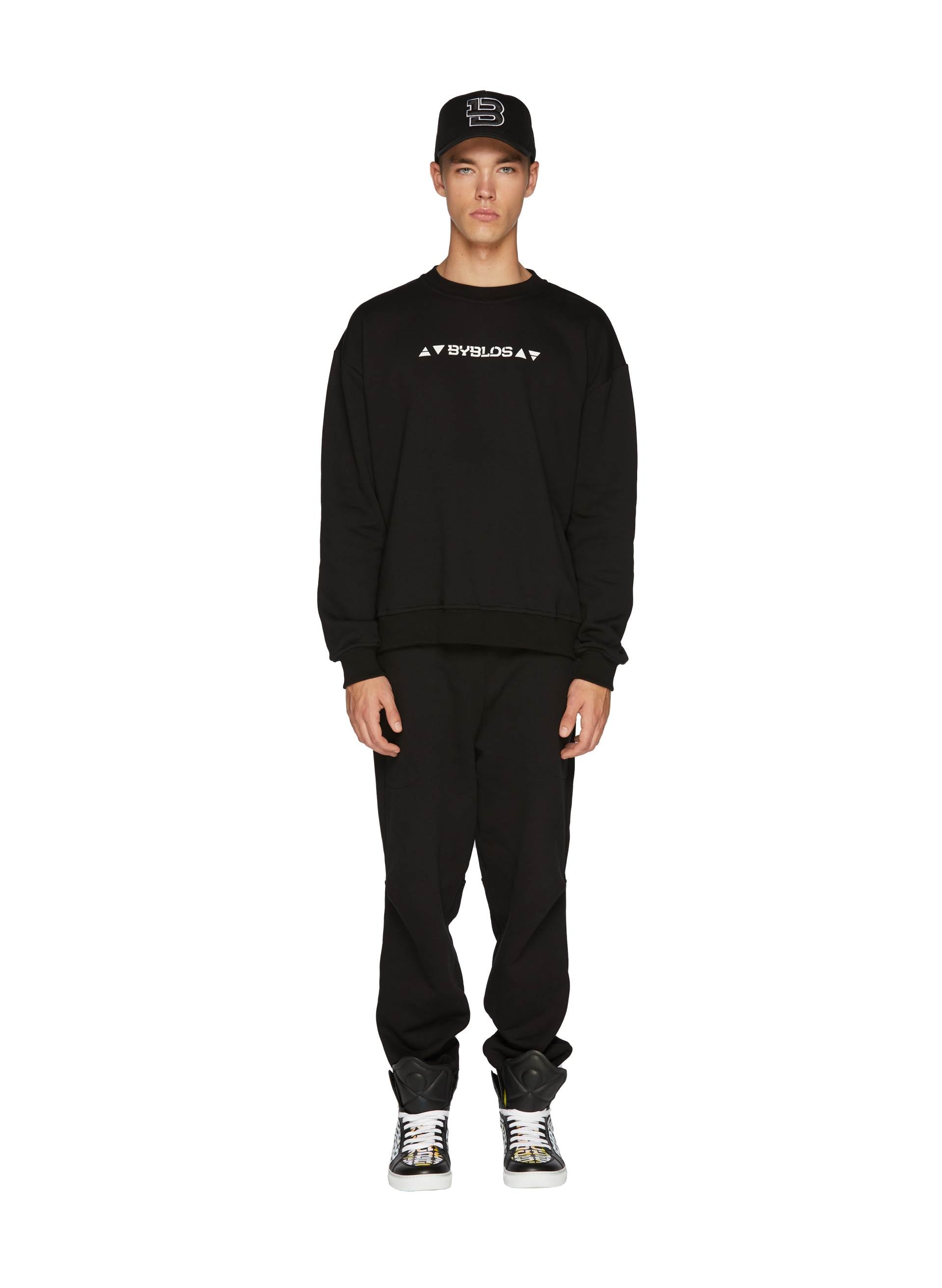 CREWNECK LOGO JUMPER