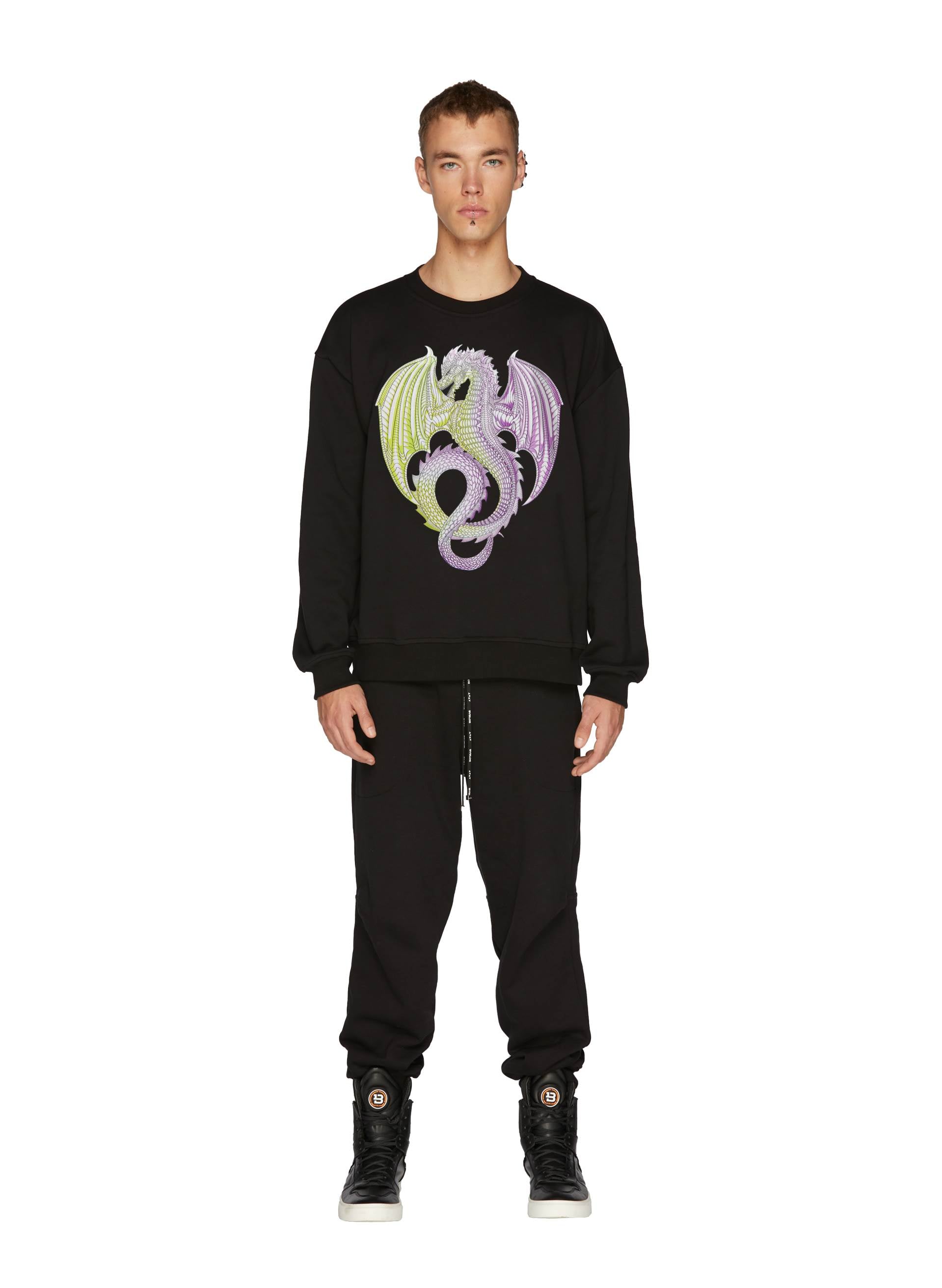 CREWNECK DRAGON JUMPER