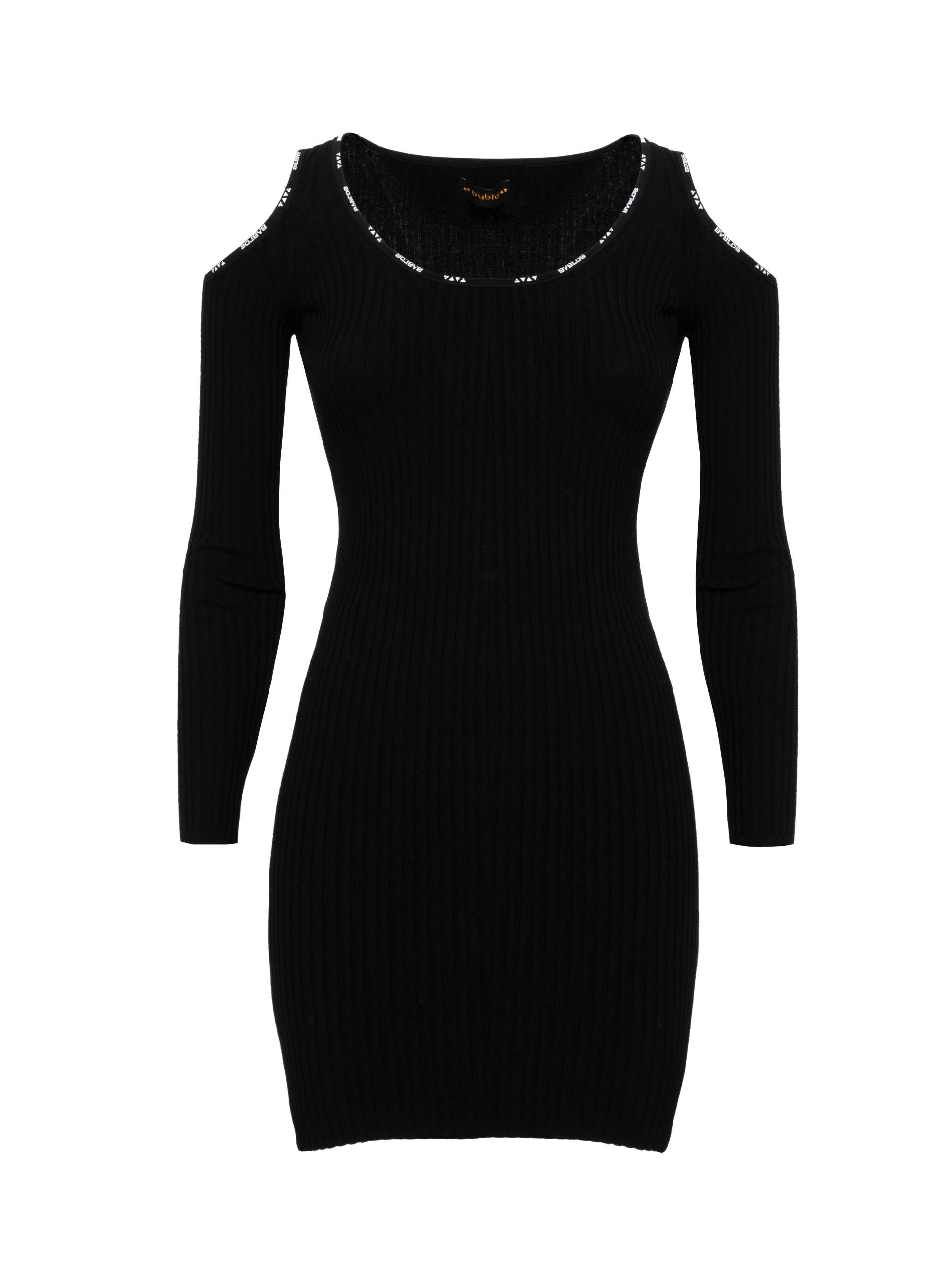 KNIT LOGO DRESS